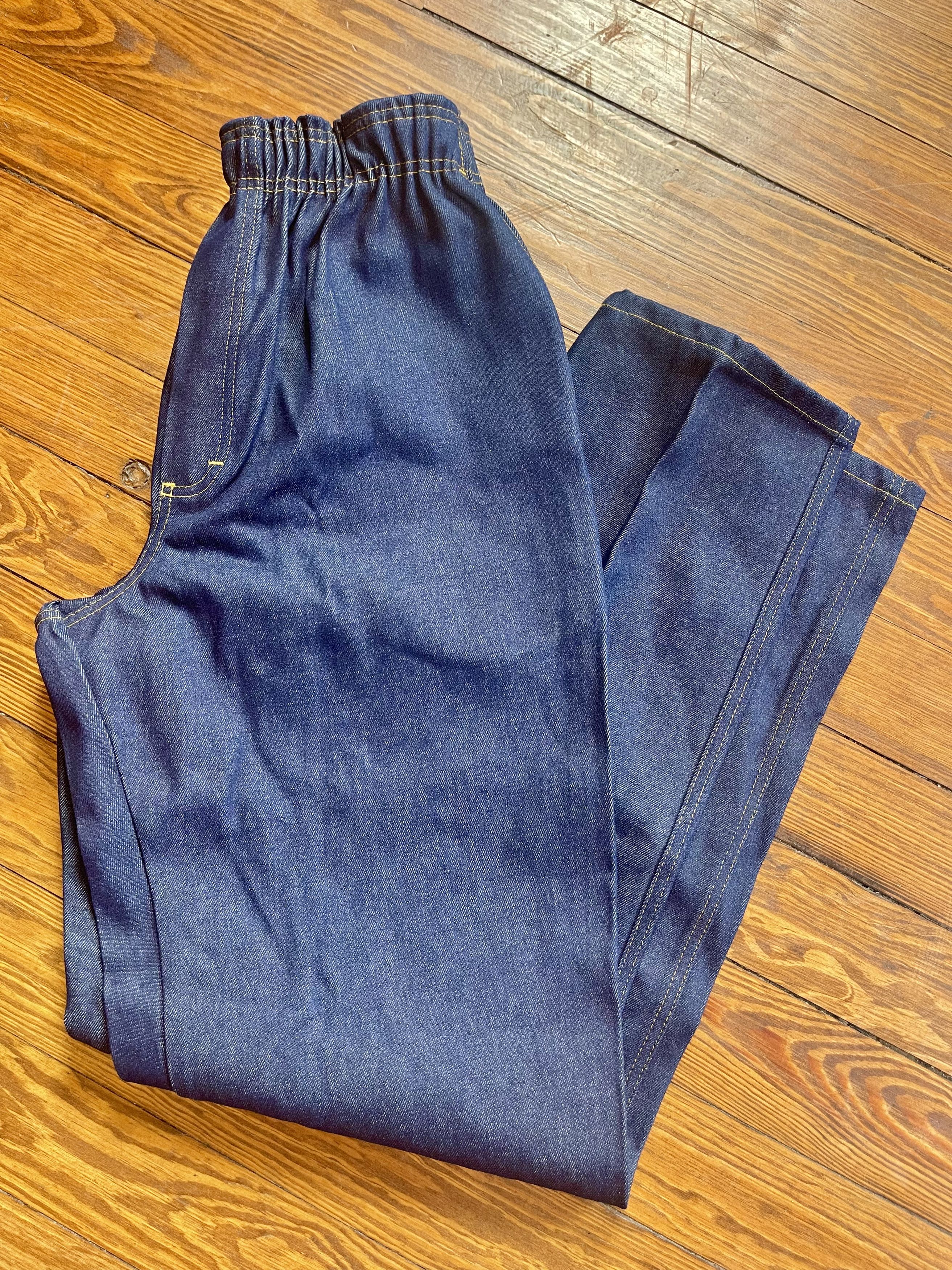 Vintage 1980's DOC Issue Jail Prison Jeans - 14oz Denim Size US 34 / EU 50 - 6 Thumbnail