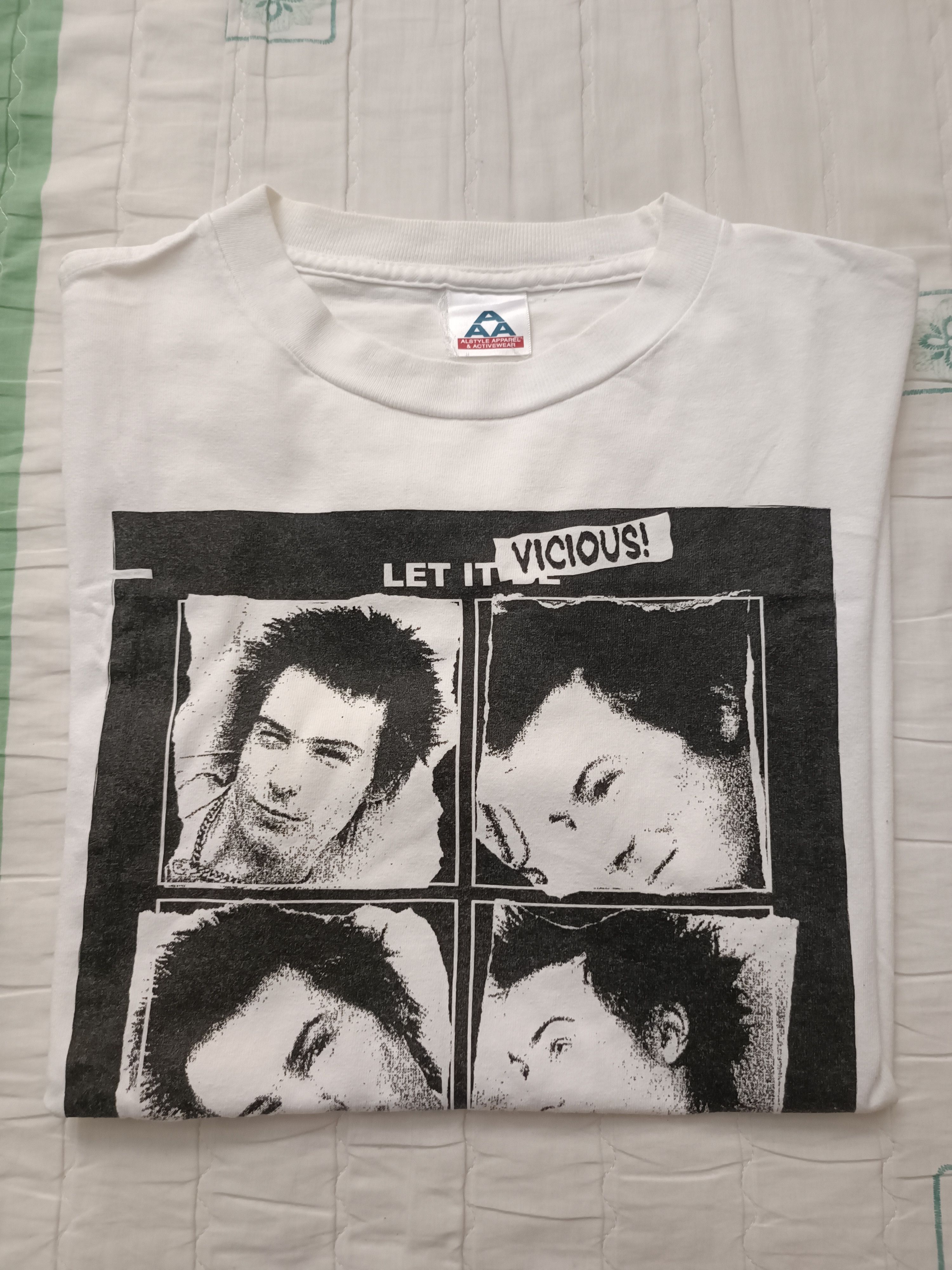 Band Tees ♦️Vintage Sid Vicious Sex Pistol By Dennis Morris Tee Shirt Size US M / EU 48-50 / 2 - 11 Thumbnail