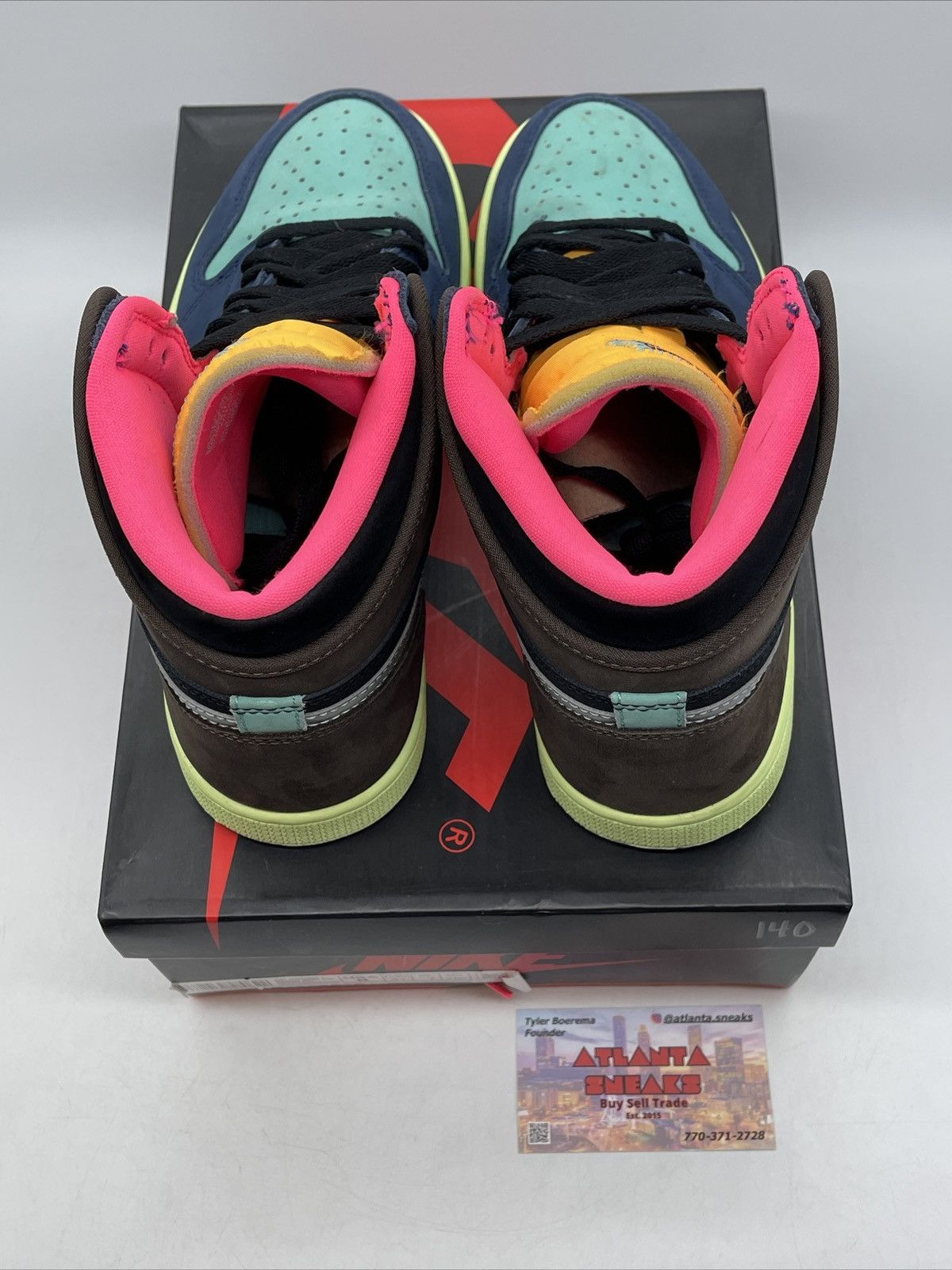 Nike Air Jordan 1 high Tokyo bio hack Size US 8 / EU 41 - 6 Thumbnail