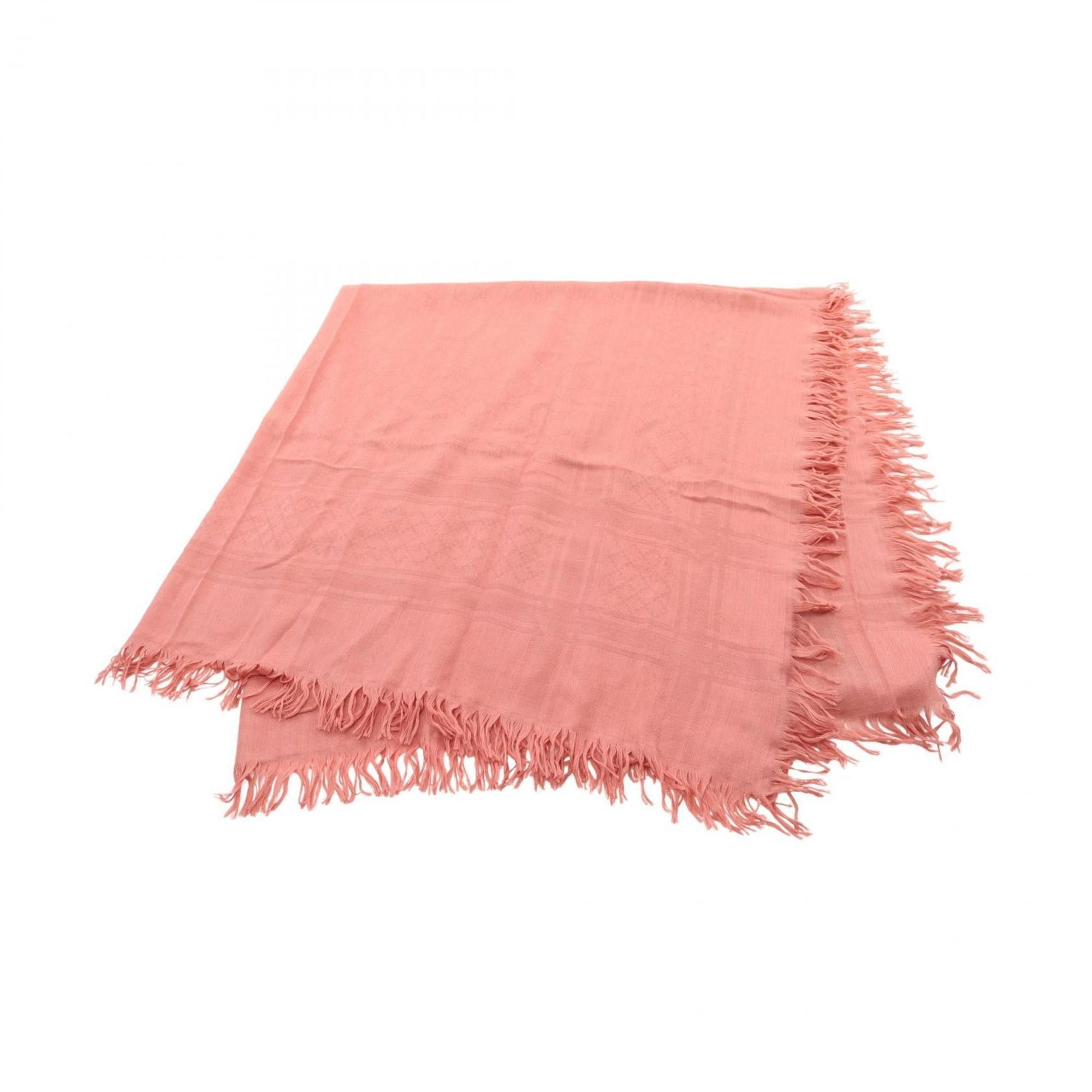 スカーフ GUCCI GG cashmere scarf with lurex effect Rosa GG cashmere scarf with lurex effect GUCCI - Nugnes1920