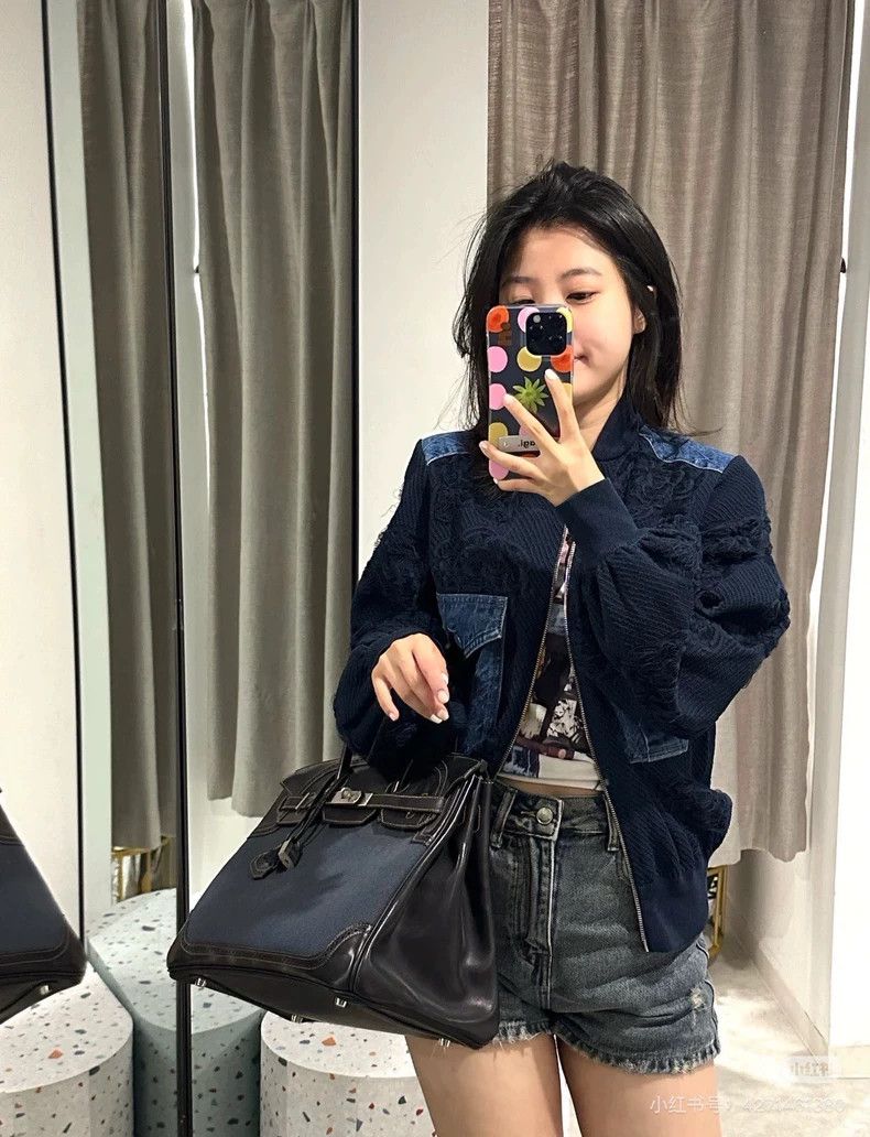 Chanel Chanel Blue denim lace jacket 2504-Nextarrow Size XS / US 0-2 / IT 36-38 - 7 Thumbnail