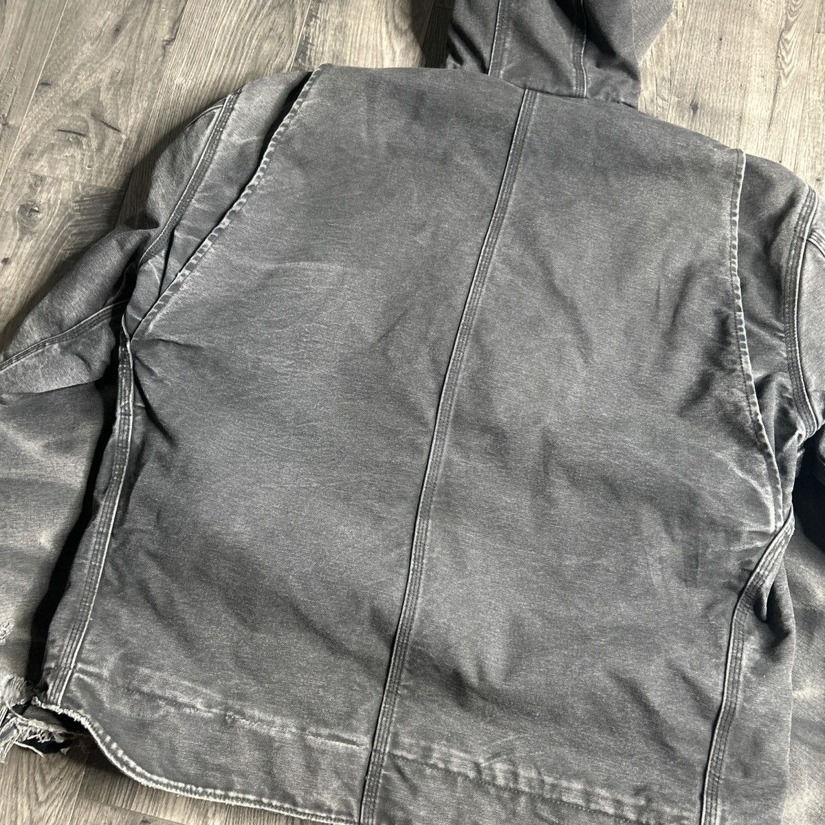Carhartt Carhartt j141 sherpa lined distressed work jacket Size US XL / EU 56 / 4 - 9 Thumbnail