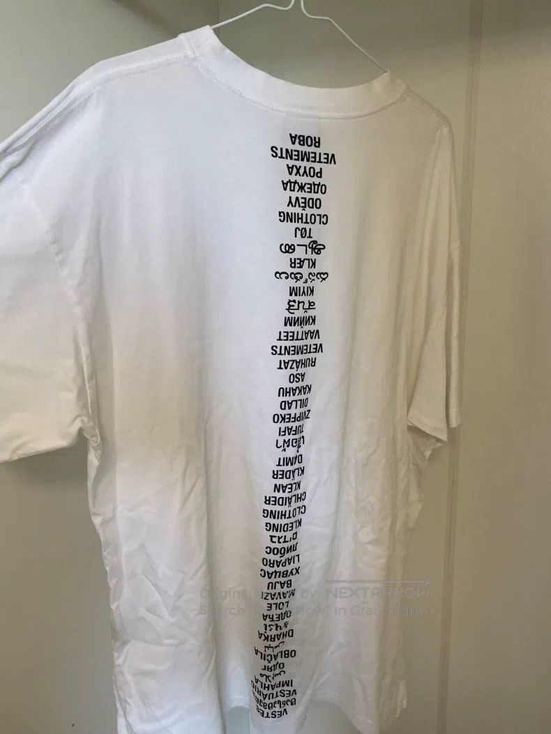Vetements Vetements short sleeves Size US S / EU 44-46 / 1 - 1 Thumbnail
