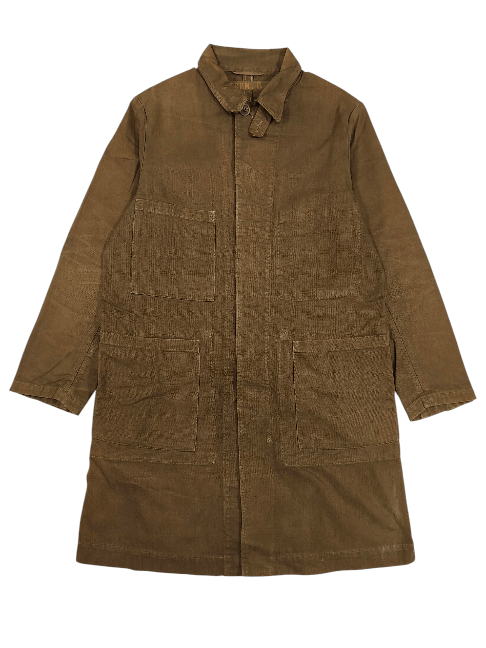 45rpm 90s 45RPM- Minimal Atelier Canvas Work Coat Jacket Size US M / EU 48-50 / 2 - 1 Thumbnail