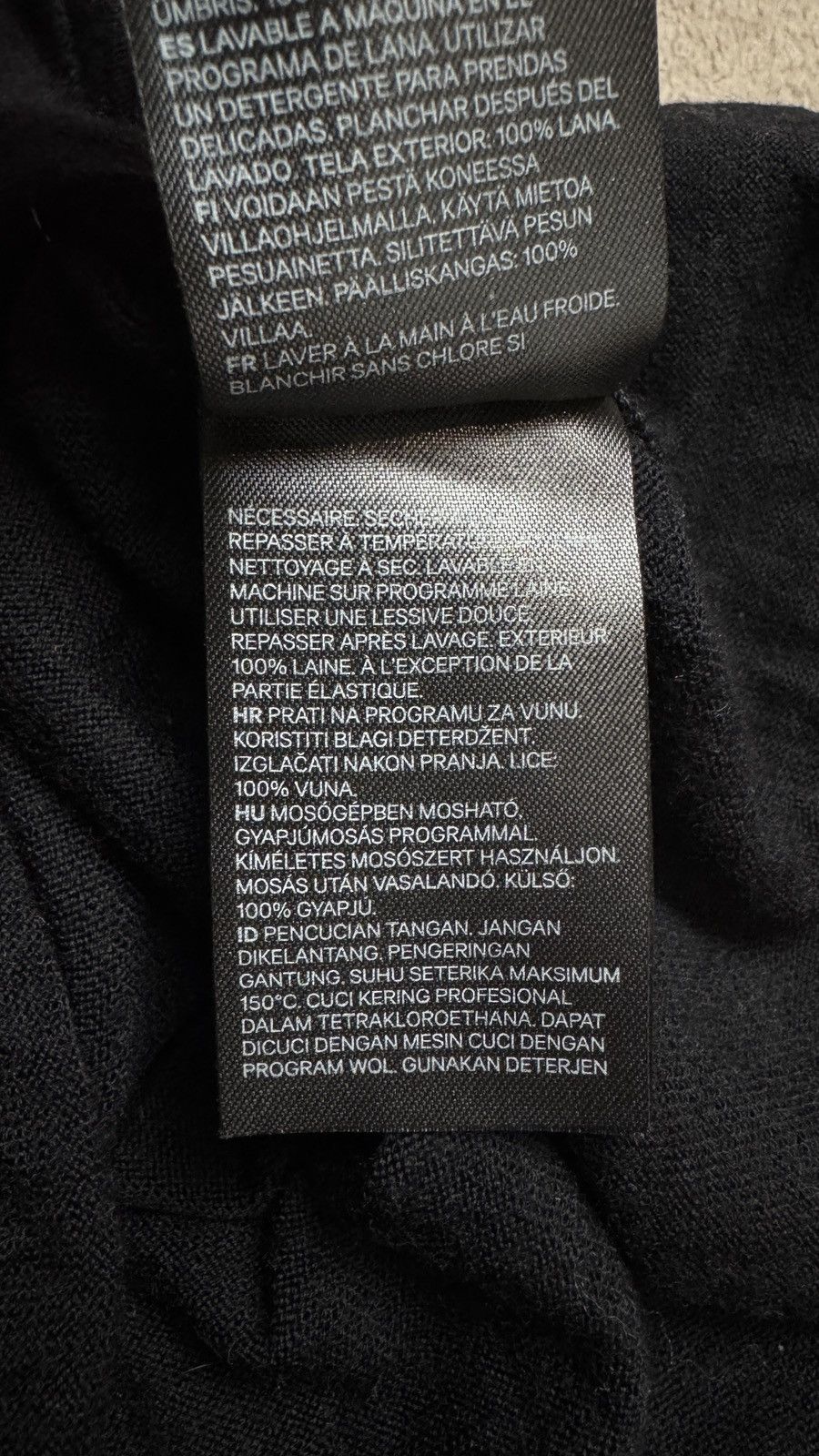 Japanese Brand Archive Rick Owens Yohji Yamamoto Margiela Style Wool Dress Size XS / US 0-2 / IT 36-38 - 6 Thumbnail