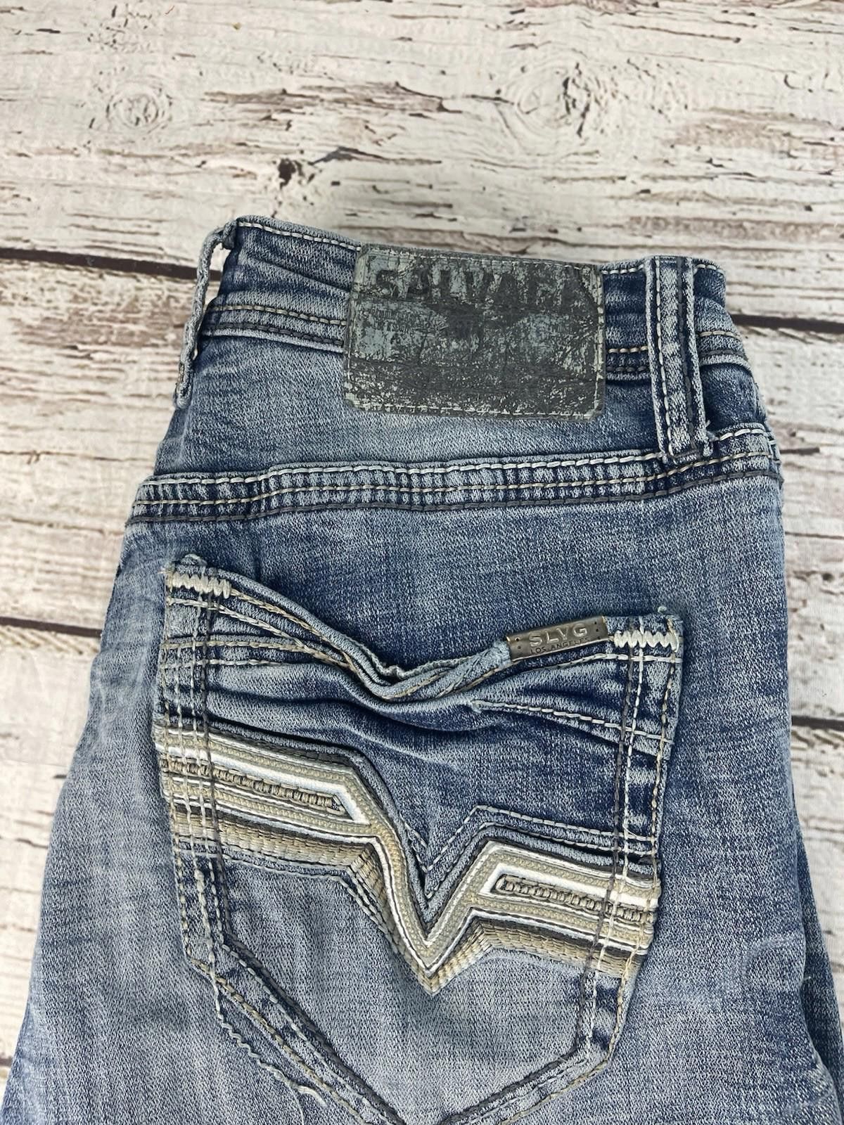 Salvage Salvage Havoc SLVG Men’s 31R 31x32 Thrashed Size US 31 - 2 Thumbnail