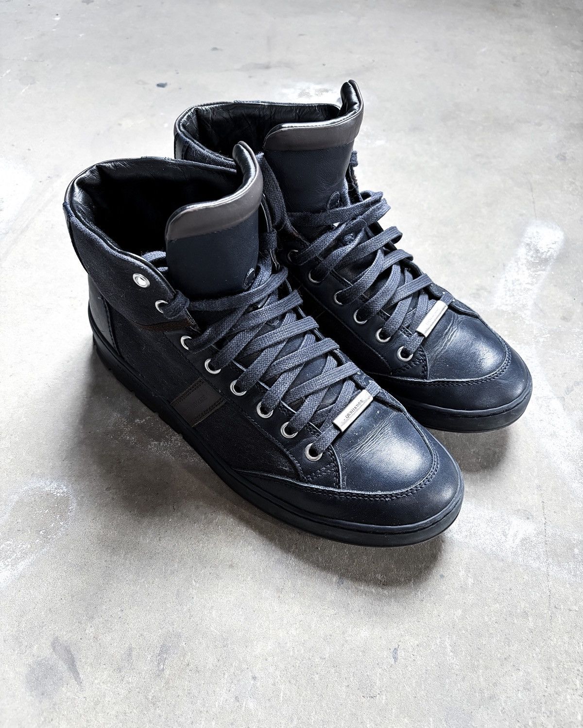 Dior A/W11 GAT HIGH TOP B18 SNEAKERS Size US 7 / EU 40 - 2 Thumbnail