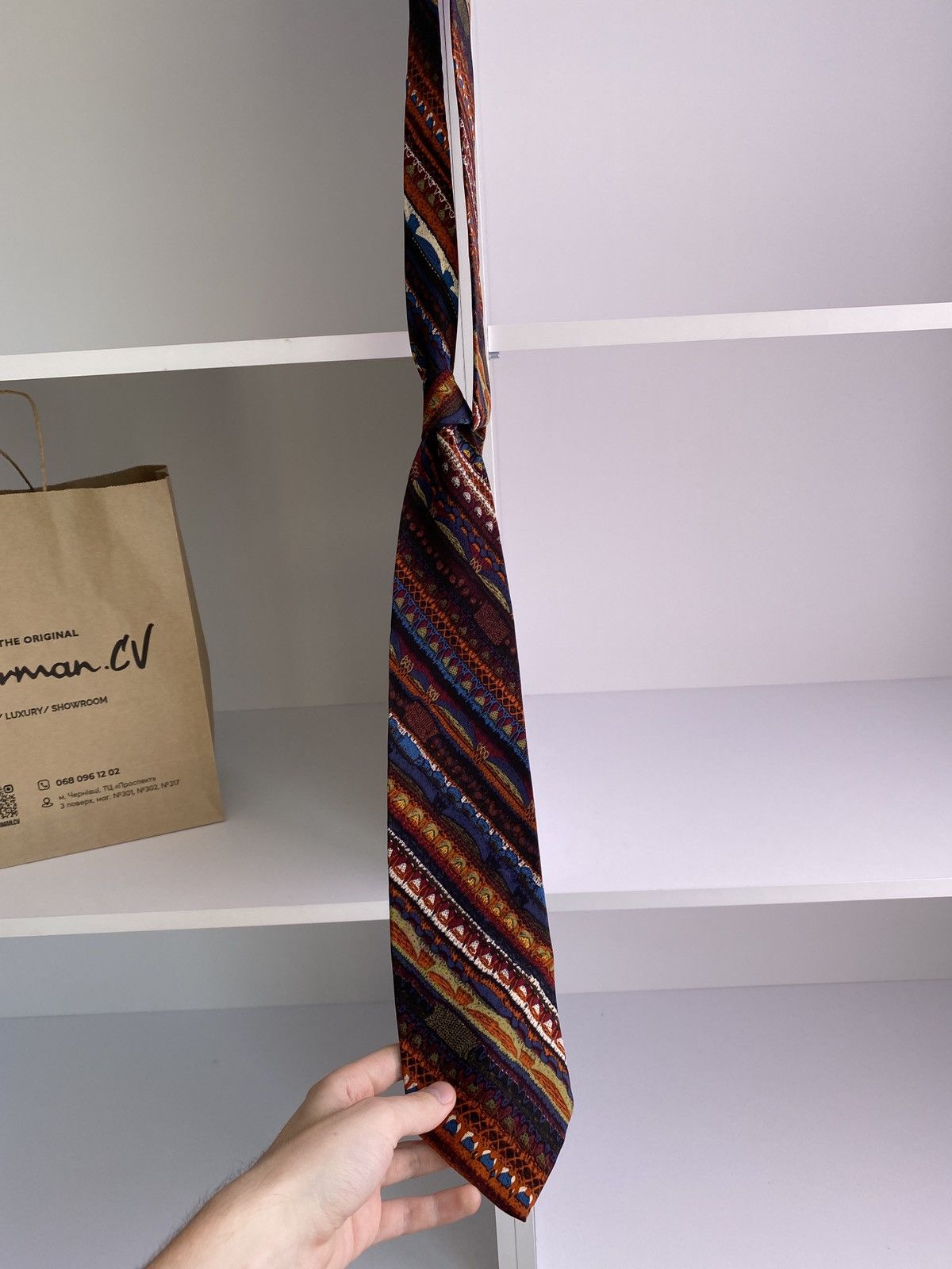 Coogi × Vintage Vintage Coogi Tie Size ONE SIZE - 4 Thumbnail