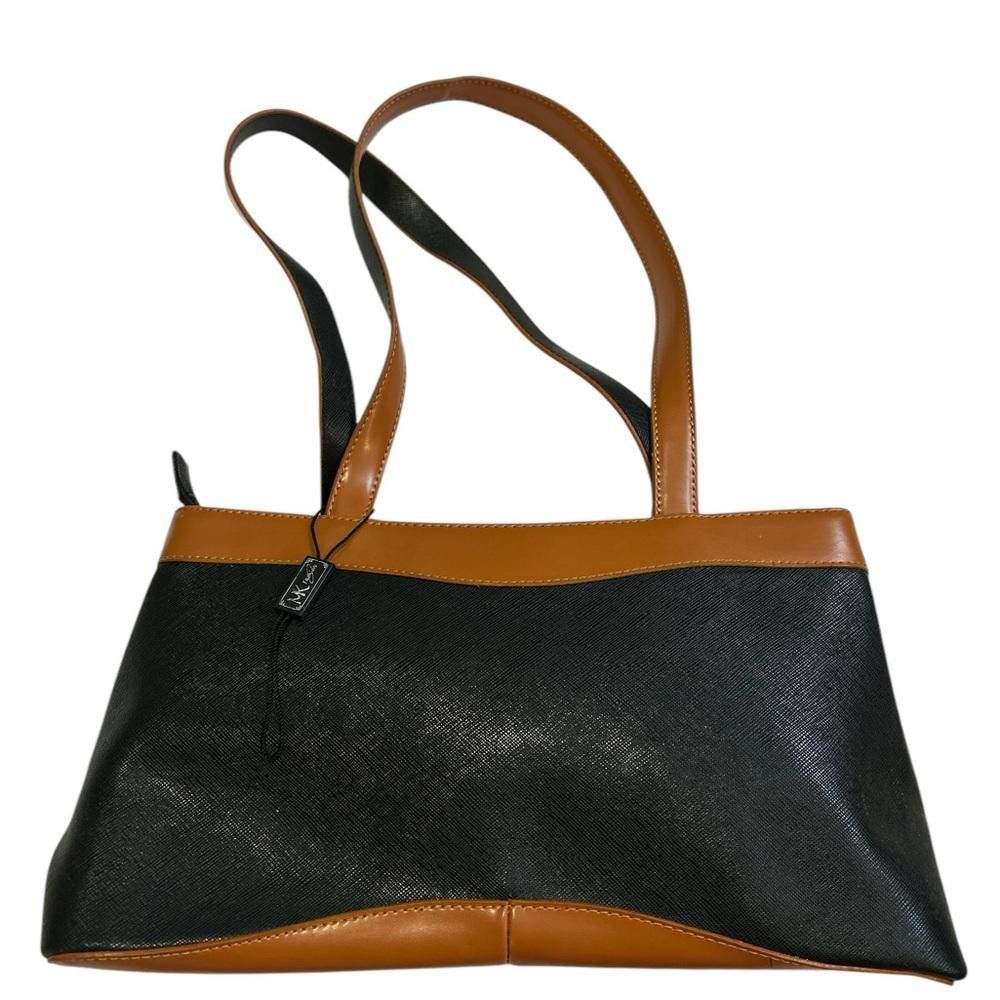 Designer MK Signature Black and Tan shoulder Bag Size ONE SIZE - 4 Thumbnail