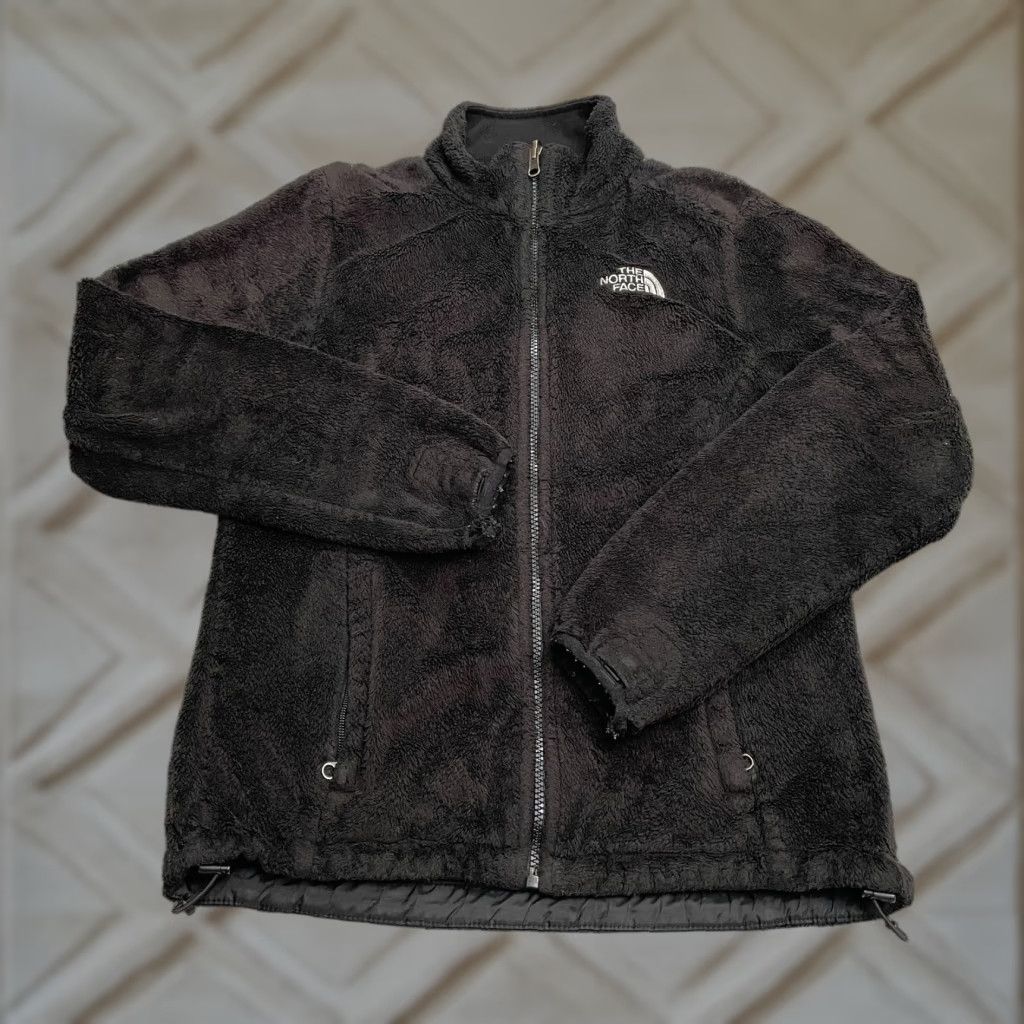 The North Face The North Face Womens Small Jacket Black Osito Fleece Full Zip Pocket Outdoor Size S / US 4 / IT 40 - 1 Thumbnail