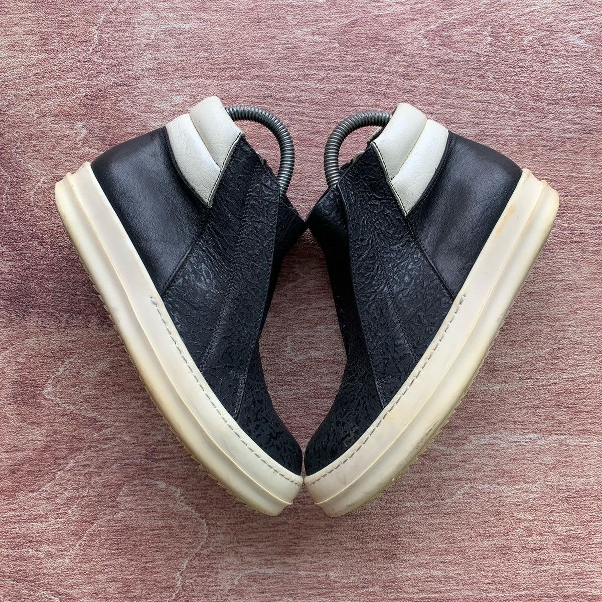 Rick Owens Rick Owens SS17 Island dunk Black/Milk sz 35 Size US 5 / IT 35 - 1 Thumbnail