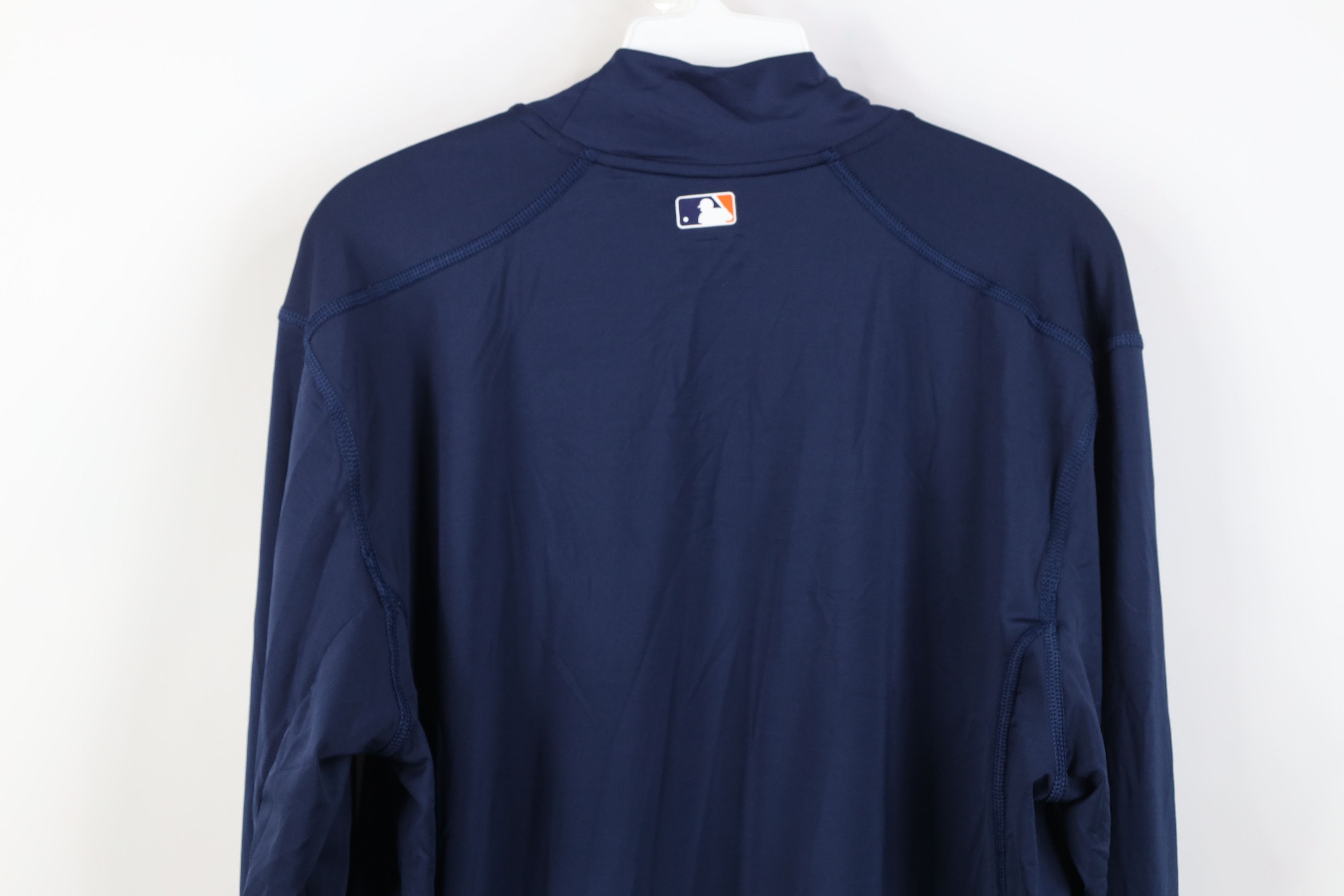 Nike Nike Detroit Tigers Baseball Mock Neck Compression T-Shirt Size US XL / EU 56 / 4 - 14 Thumbnail