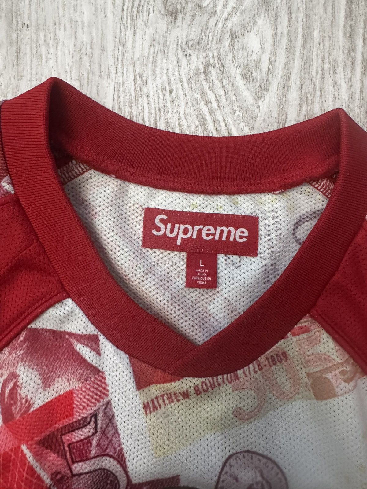 Supreme supreme pounds jersey Size US L / EU 52-54 / 3 - 5 Thumbnail
