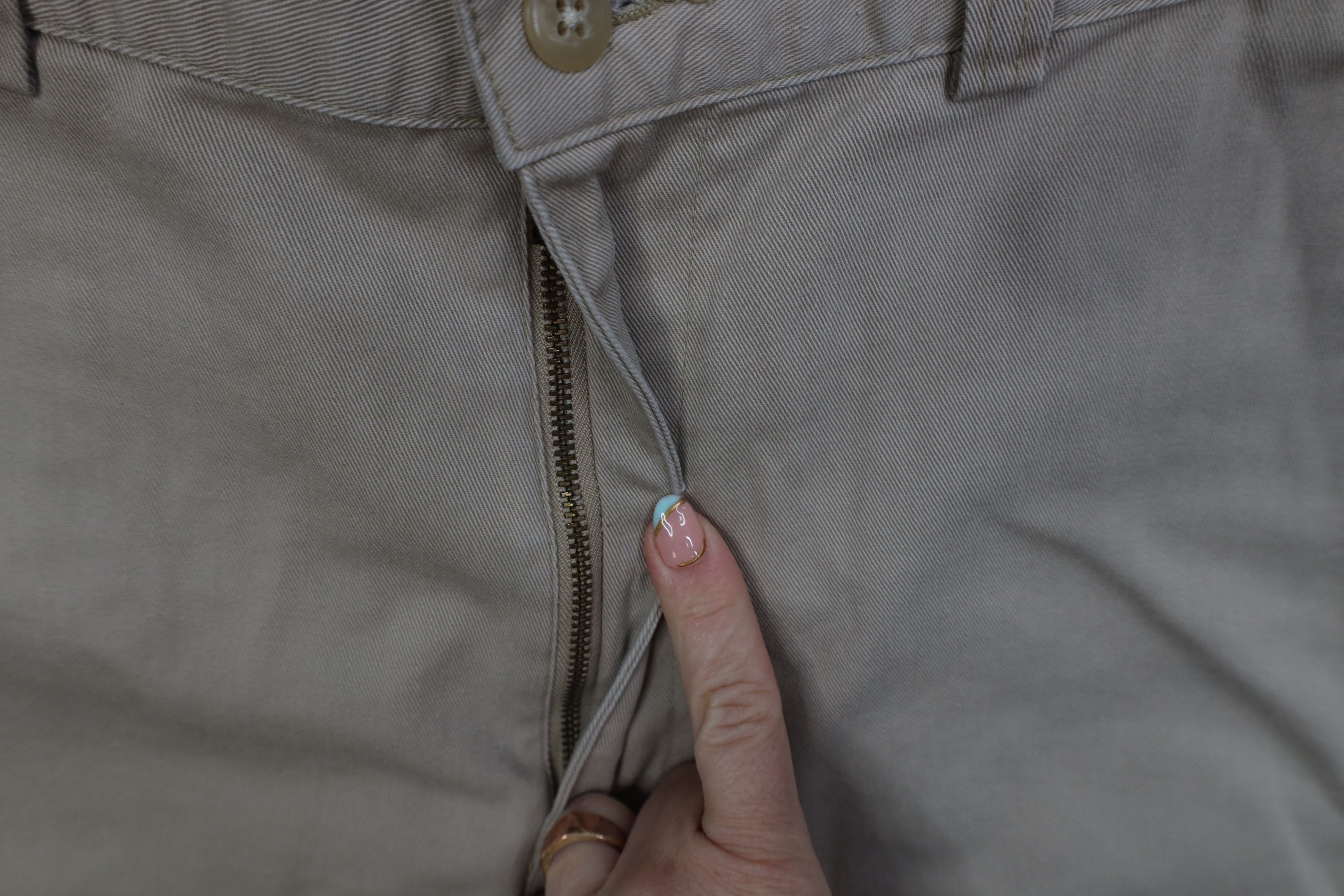 Ralph Lauren Vintage 90s Ralph Lauren Knee Philip Chino Shorts Beige Size US 32 / EU 48 - 6 Thumbnail
