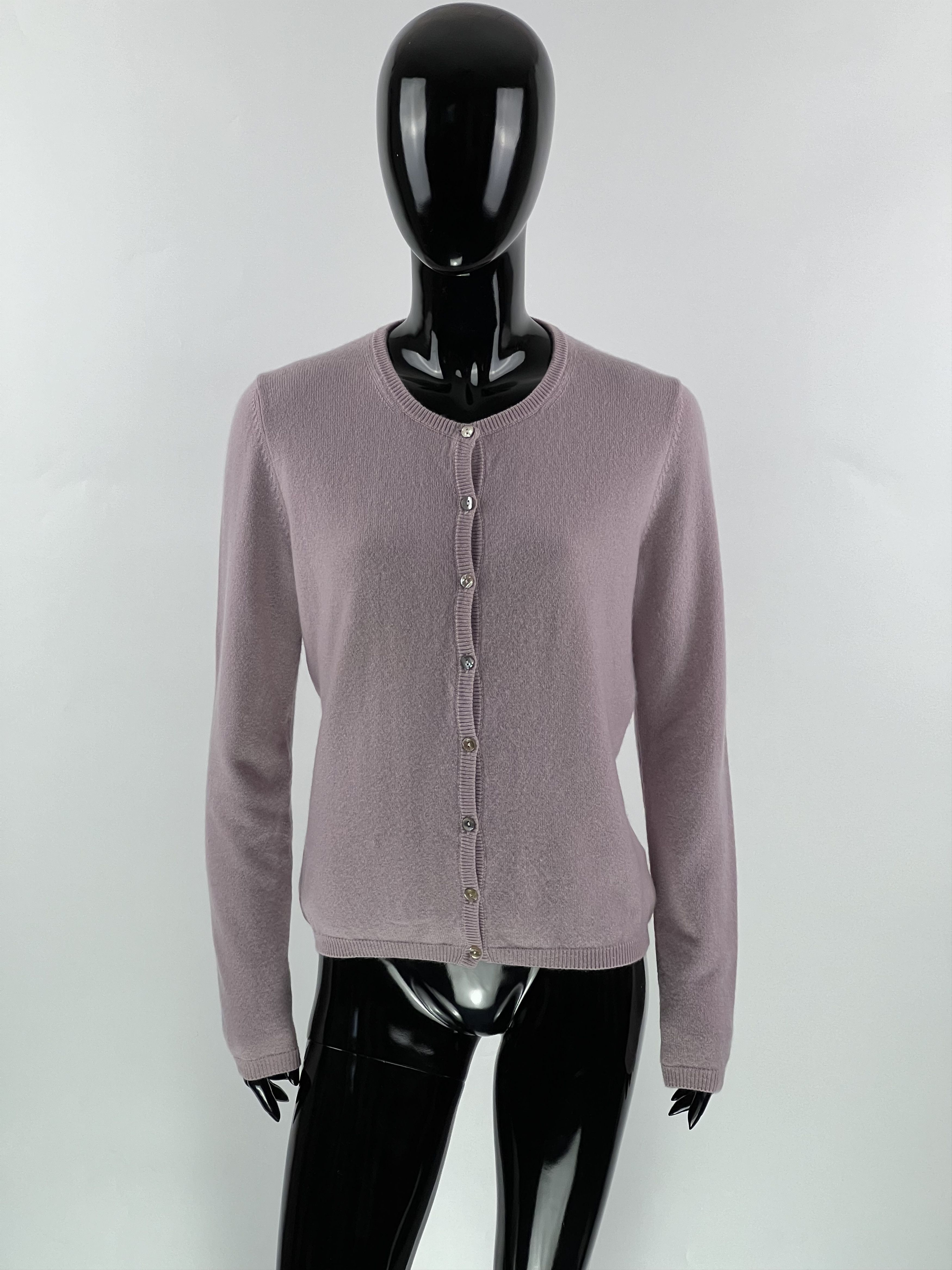 Other Annalisa Bucci Women's 100% Cashmere Cardigan Size IT42 Size M / US 6-8 / IT 42-44 - 1 Thumbnail