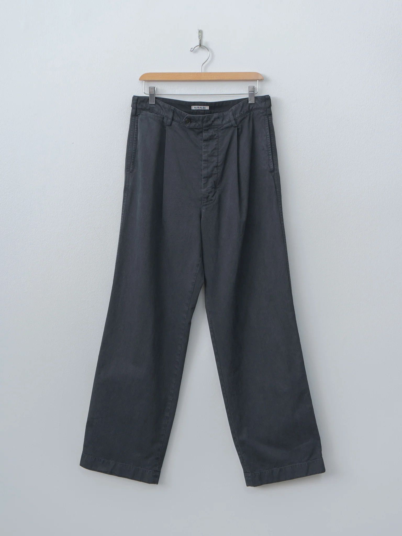 Auralee Washed Finx Chino Wide Pants (a20ap01cn) | Grailed