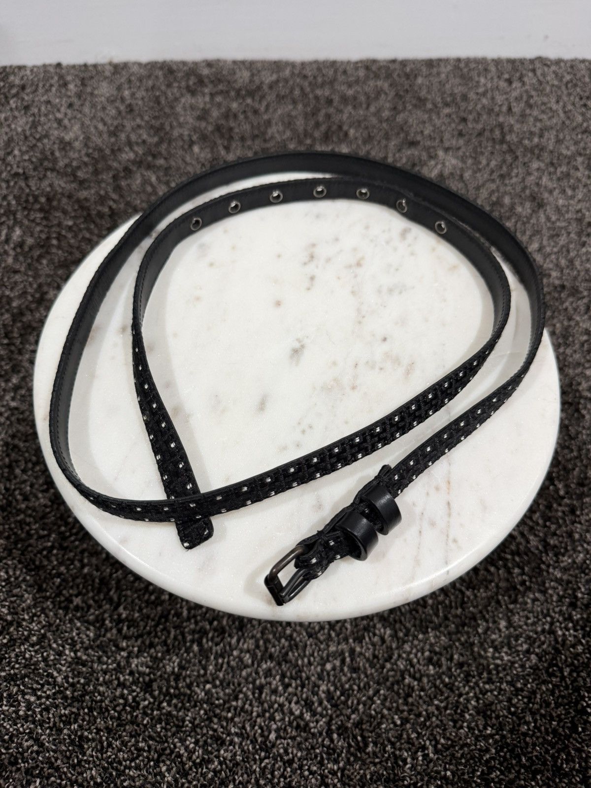Haider Ackermann Haider Ackermann Leather / Fabric Thin Belt Size ONE SIZE - 6 Thumbnail