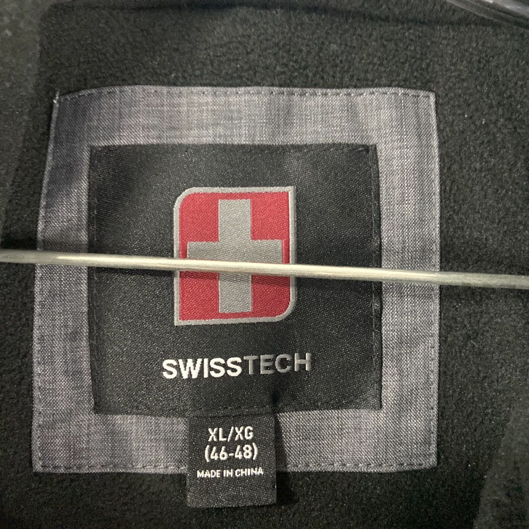 Vintage Swiss Tech Coat Men’s XL Gray With Hood Size US XL / EU 56 / 4 - 7 Thumbnail