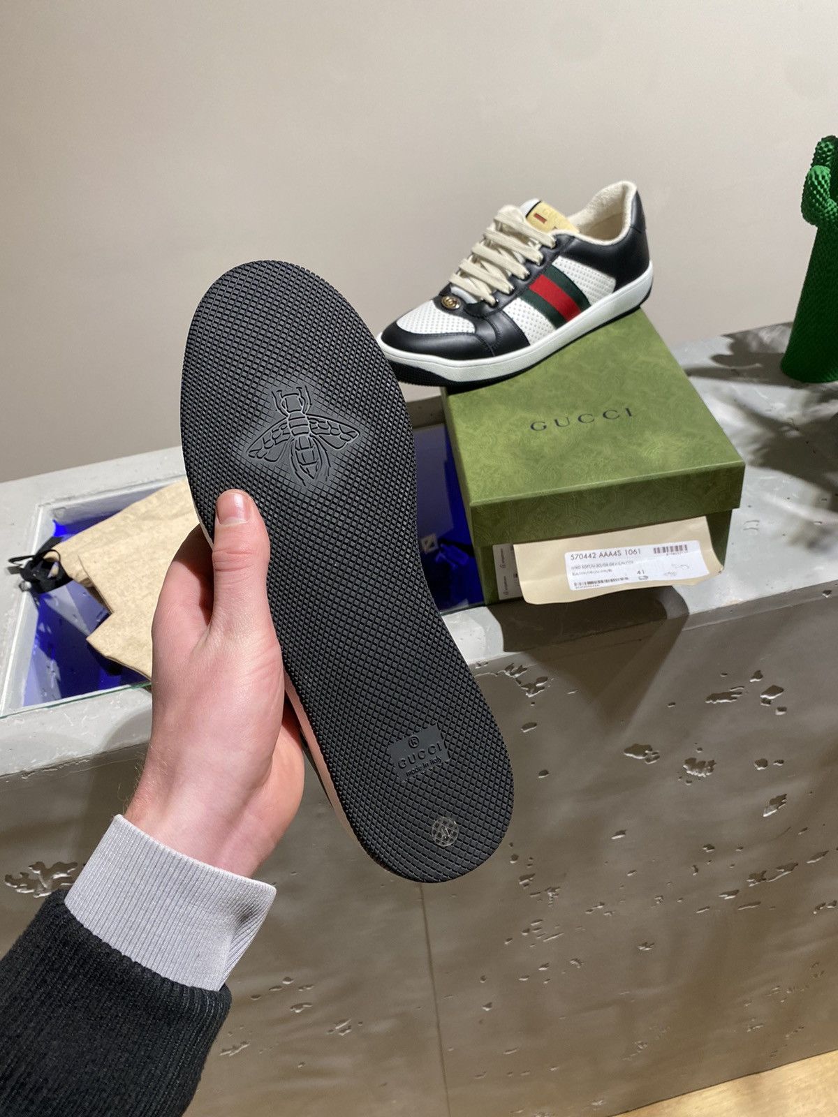 Gucci BNWT Gucci Screener Sneaker Size US 8 / EU 41 - 5 Thumbnail