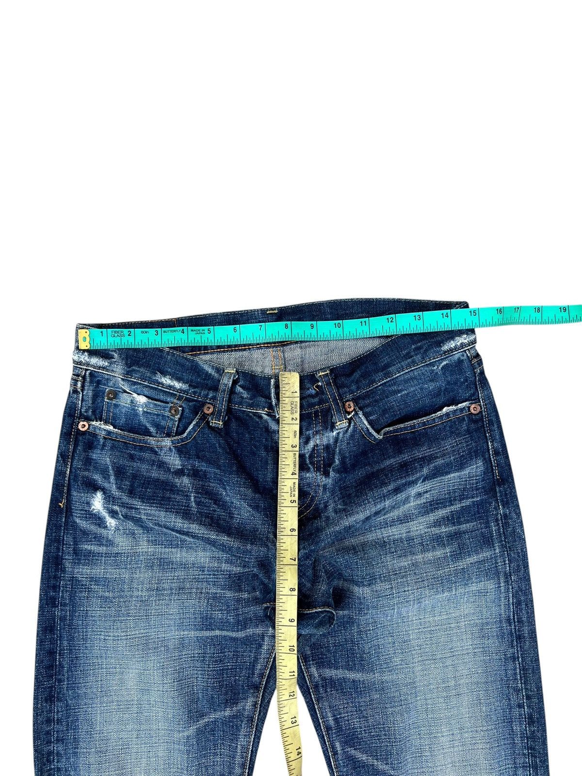 Eternal Vintage Eternal Japan Distressed Denim Flare Jeans Size US 28 / EU 44 - 4 Thumbnail