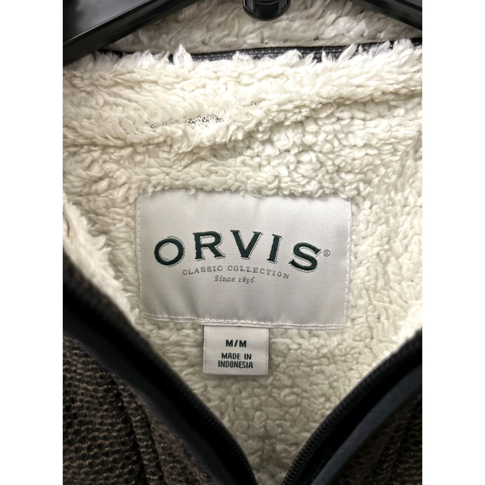 Orvis Orvis Jacket Mens M Brown Brighton Sherpa Lined 1/4 Zip Pullover Sweater 1526440 Size US M / EU 48-50 / 2 - 5 Thumbnail