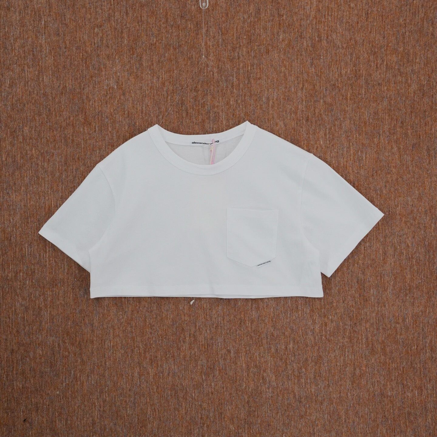 Alexander Wang Alexander Wang Woven Logo Short-Sleeve T-Shirt Size XS / US 0-2 / IT 36-38 - 1 Thumbnail