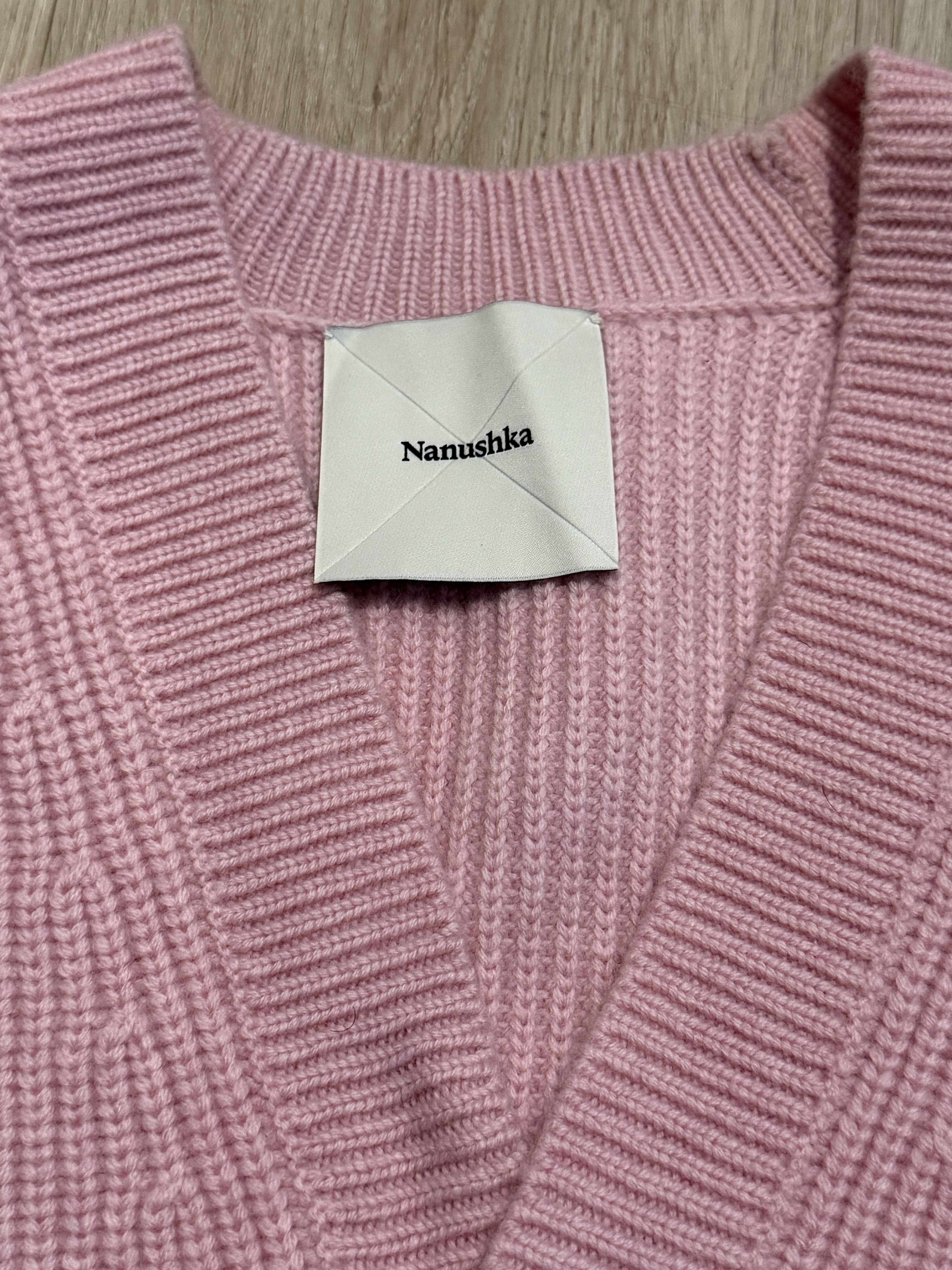 Nanushka nanushka pink knit vest Size US M / EU 48-50 / 2 - 2 Thumbnail