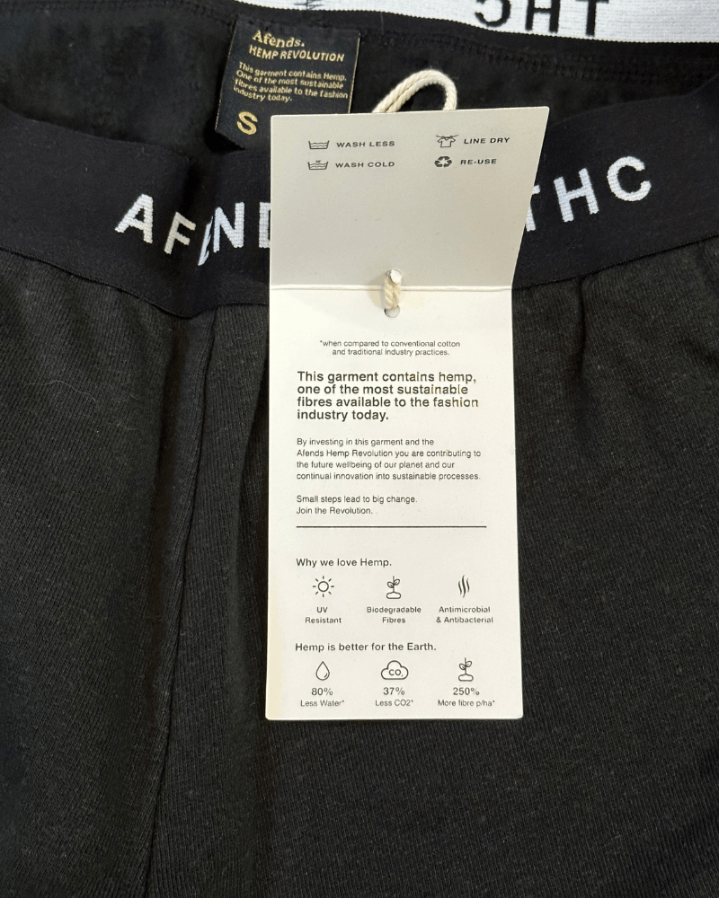 Afends Sample NWT Afends - Homebase Women's Hemp Sweat Shorts Small Size 27" / US 4 / IT 40 - 3 Thumbnail