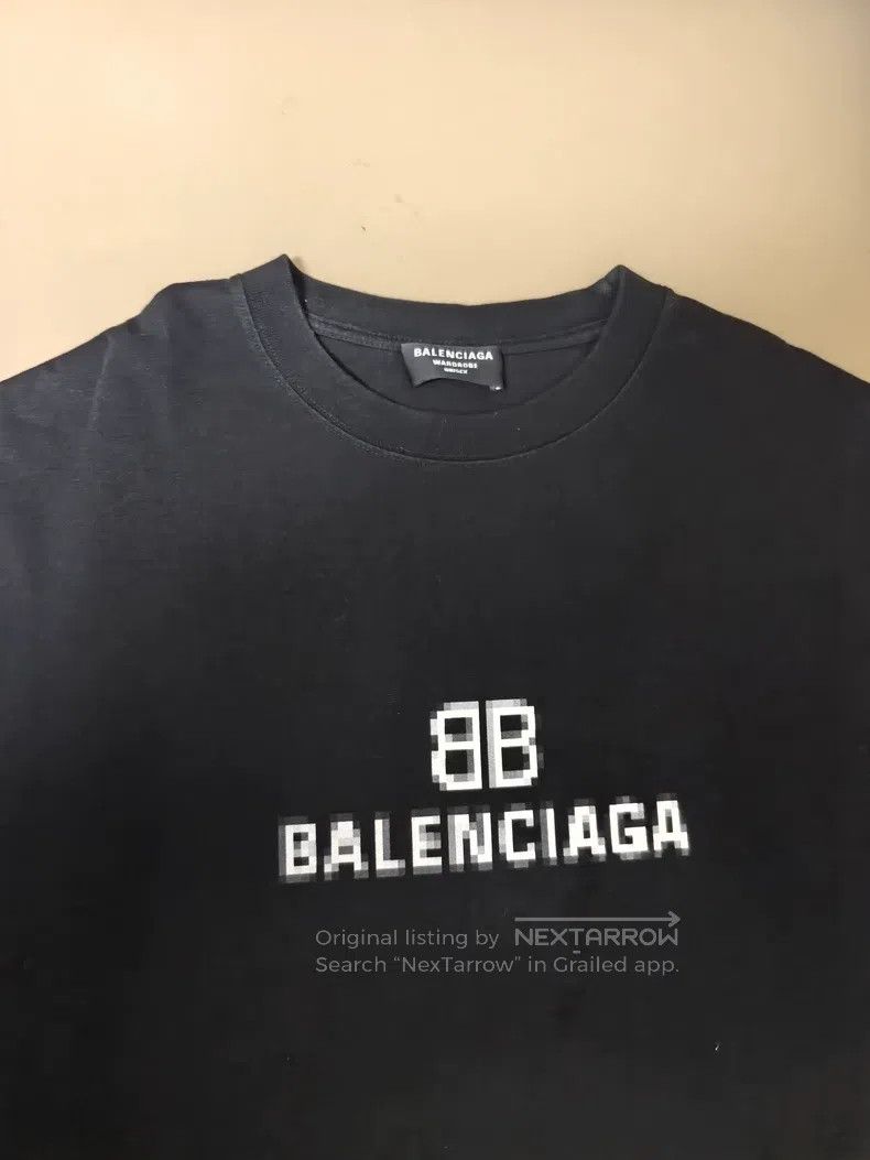Balenciaga Balenciaga Mosaic logo short-sleeve, black Size US L / EU 52-54 / 3 - 2 Thumbnail