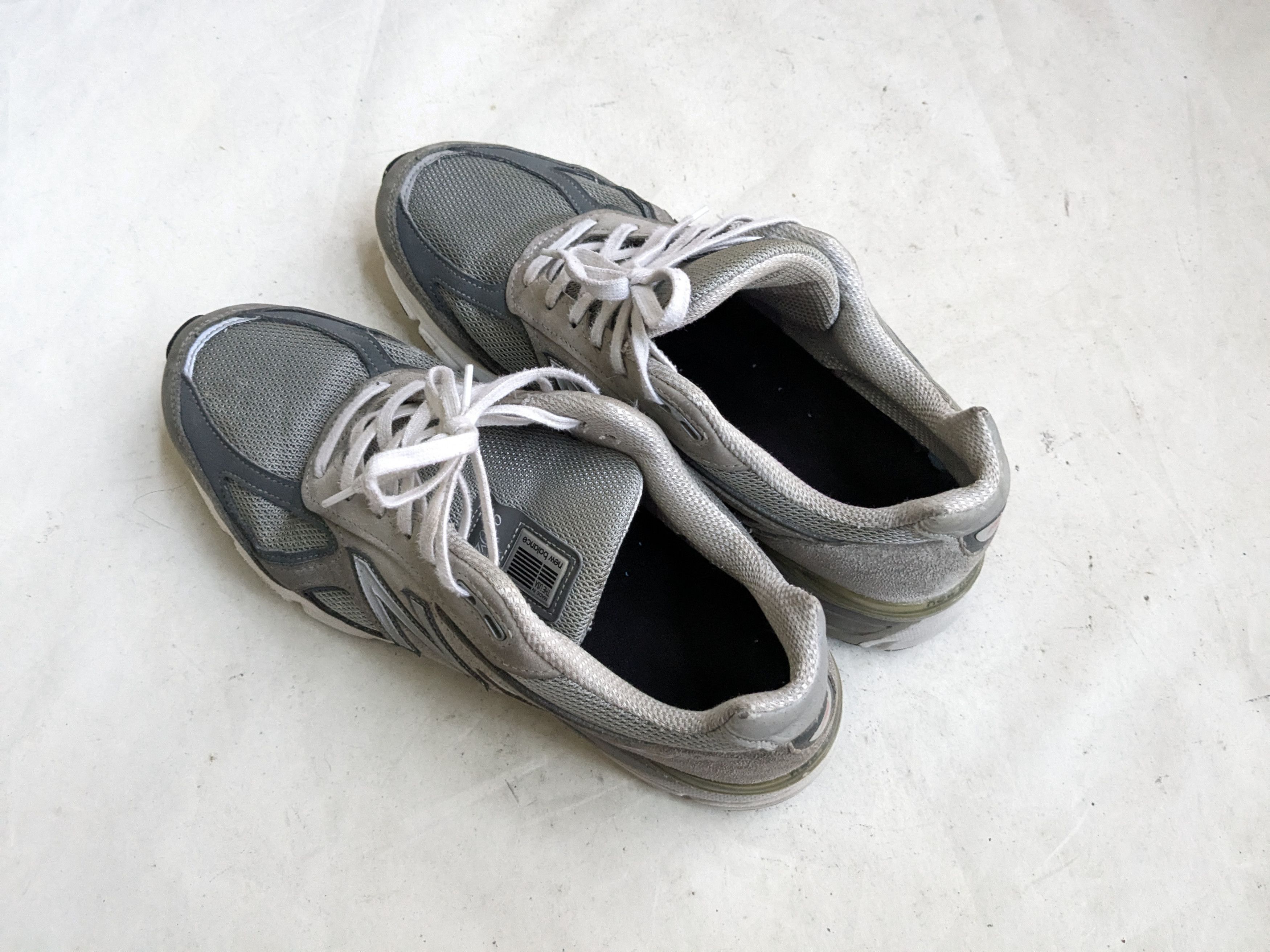 New Balance New Balance 990V4 12 D Gray Suede Castlerock M990GL4 Size US 12 / EU 45 - 13 Thumbnail
