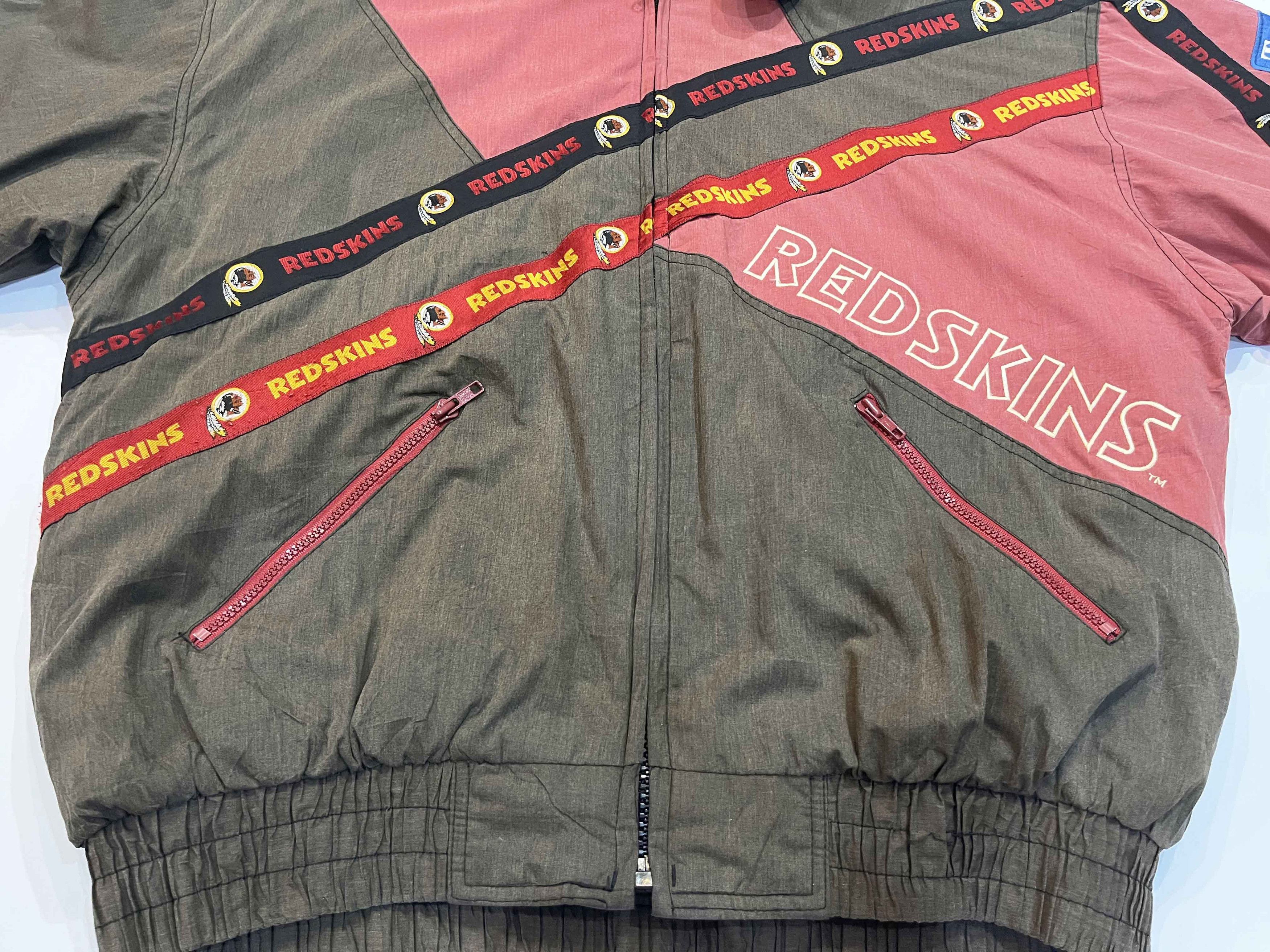 NFL × Pro Player × Vintage Vintage Pro Player NFL Washington Redskins Full Zip Jacket Size US L / EU 52-54 / 3 - 3 Thumbnail