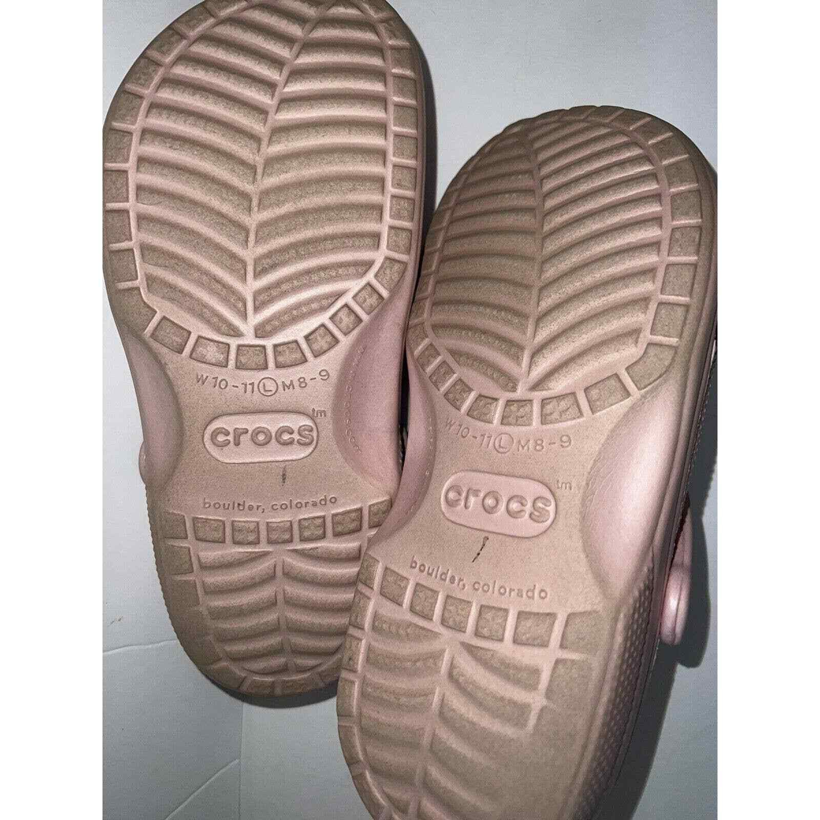 Crocs Classic Clog Blush Pink Women 10-11 / Men 8-9. Gently Used. Size US 10 / IT 40 - 4 Thumbnail