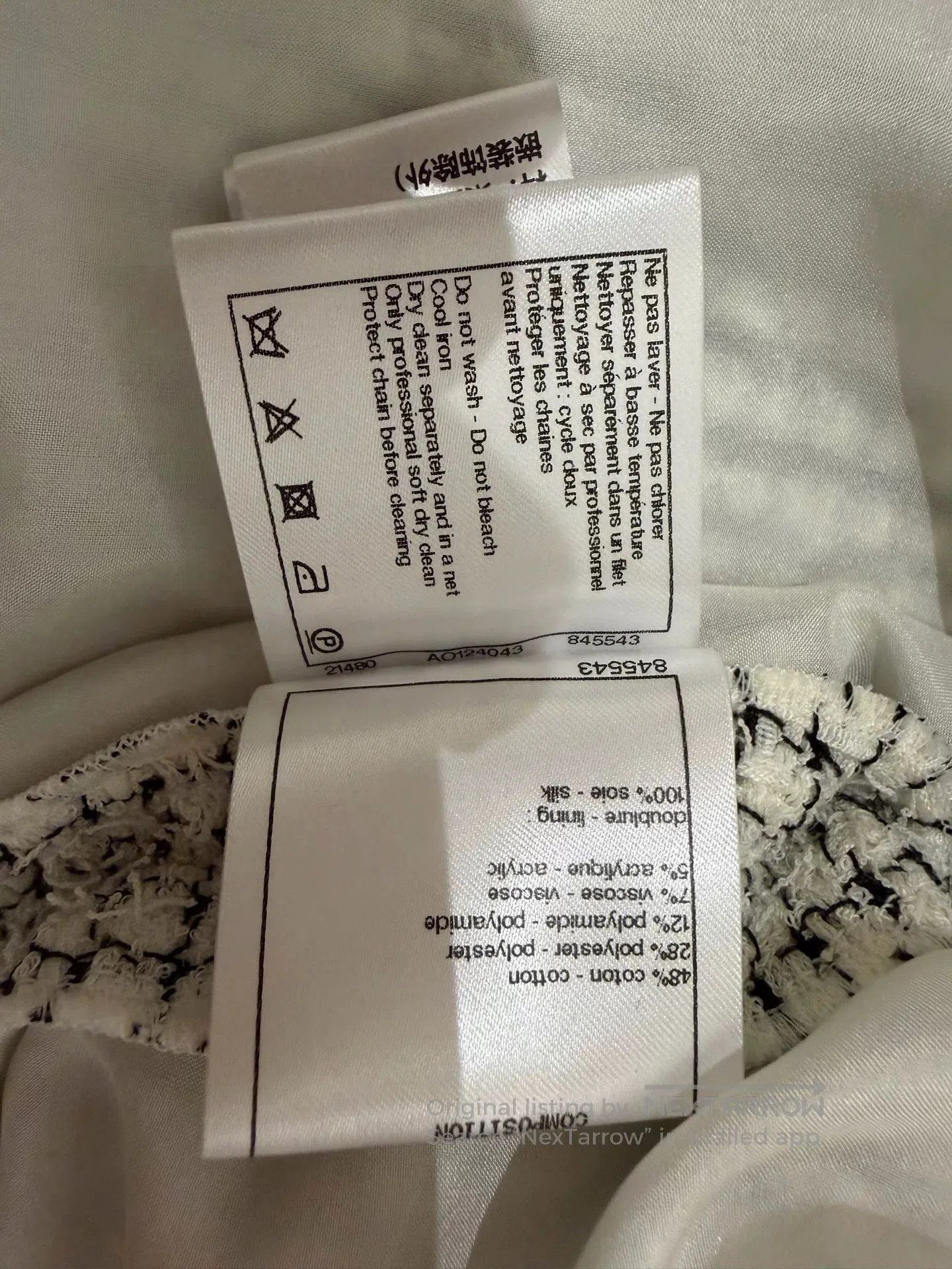 Chanel Chanel 21P Chain Tie Long Sleeve Top. Size US S / EU 44-46 / 1 - 5 Thumbnail