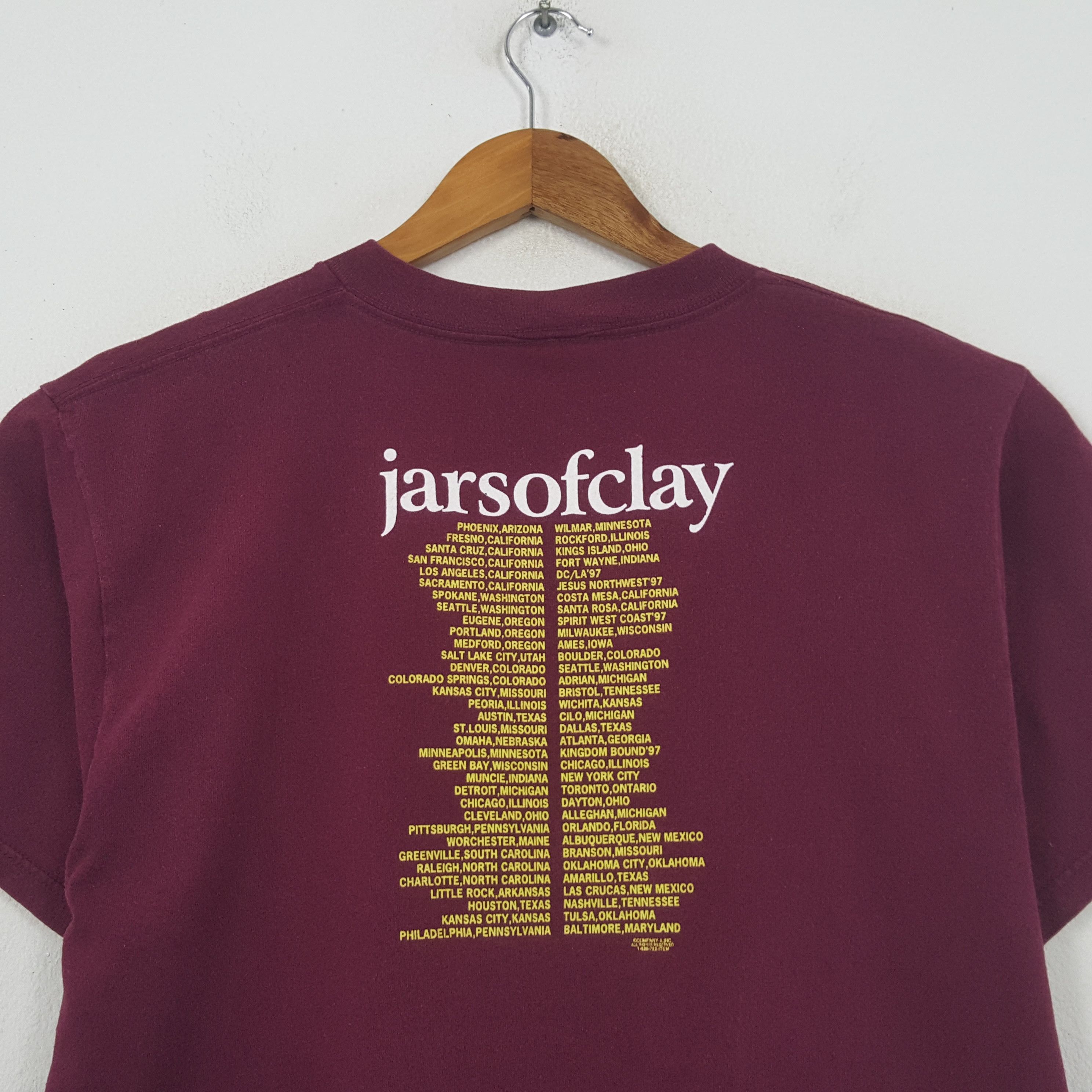 Band Tees Vintage Jars of clay American Alternative Rock Band Tees RR1 Size US L / EU 52-54 / 3 - 3 Thumbnail