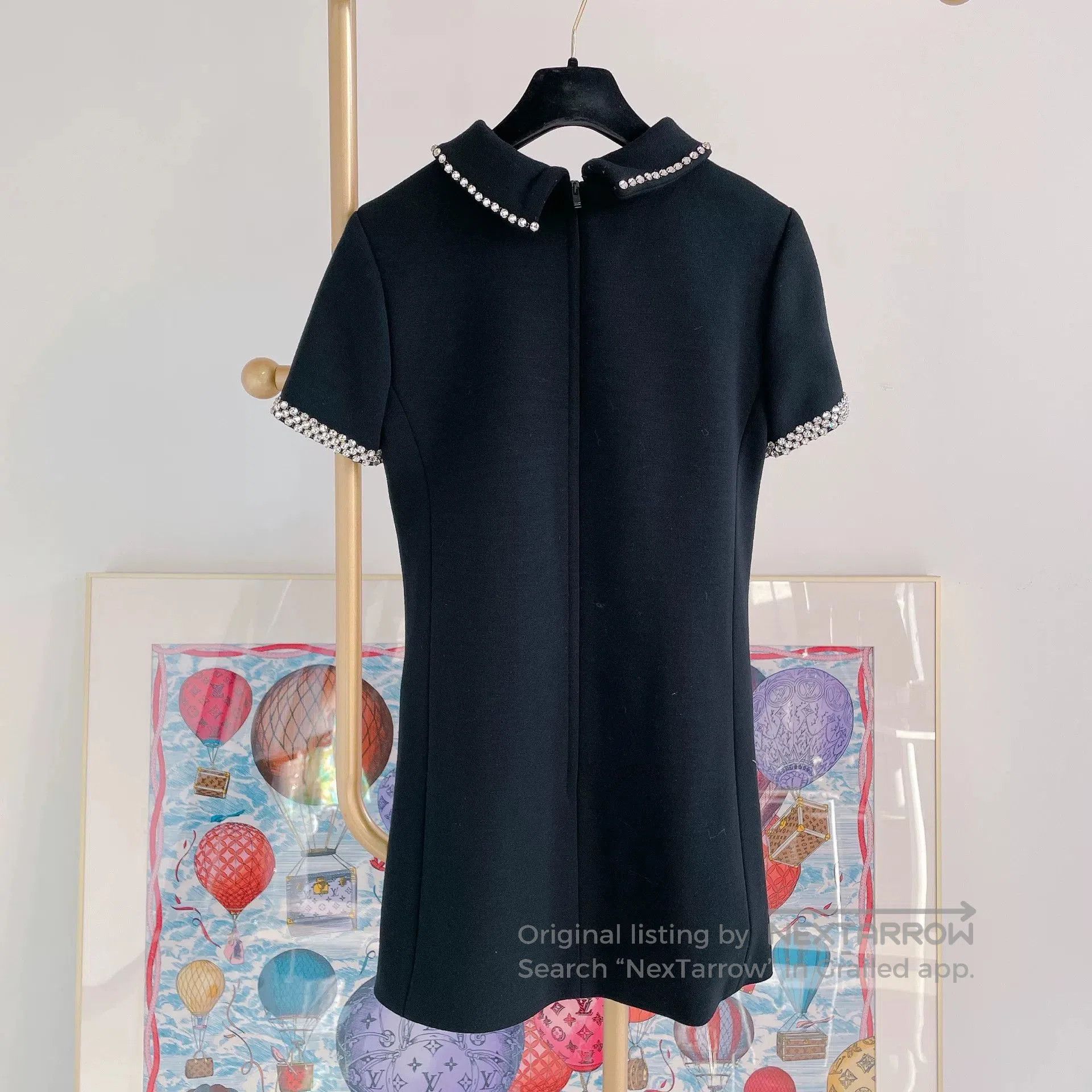 Saint Laurent Paris Saint Laurent Black Pearl. Size S / US 4 / IT 40 - 2 Thumbnail
