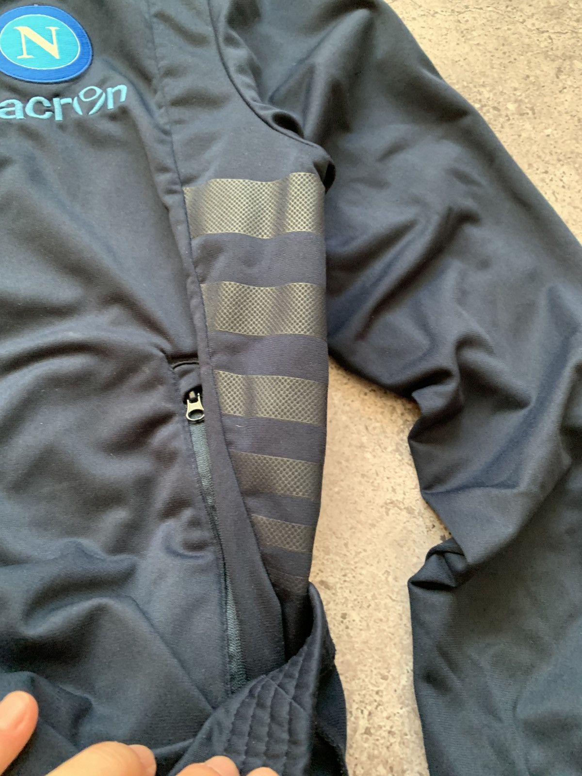 Macron 🔥MACRON NAPOLI 2012/2013 ITALY BLOCKCORE TRACK JACKET Size US M / EU 48-50 / 2 - 6 Thumbnail