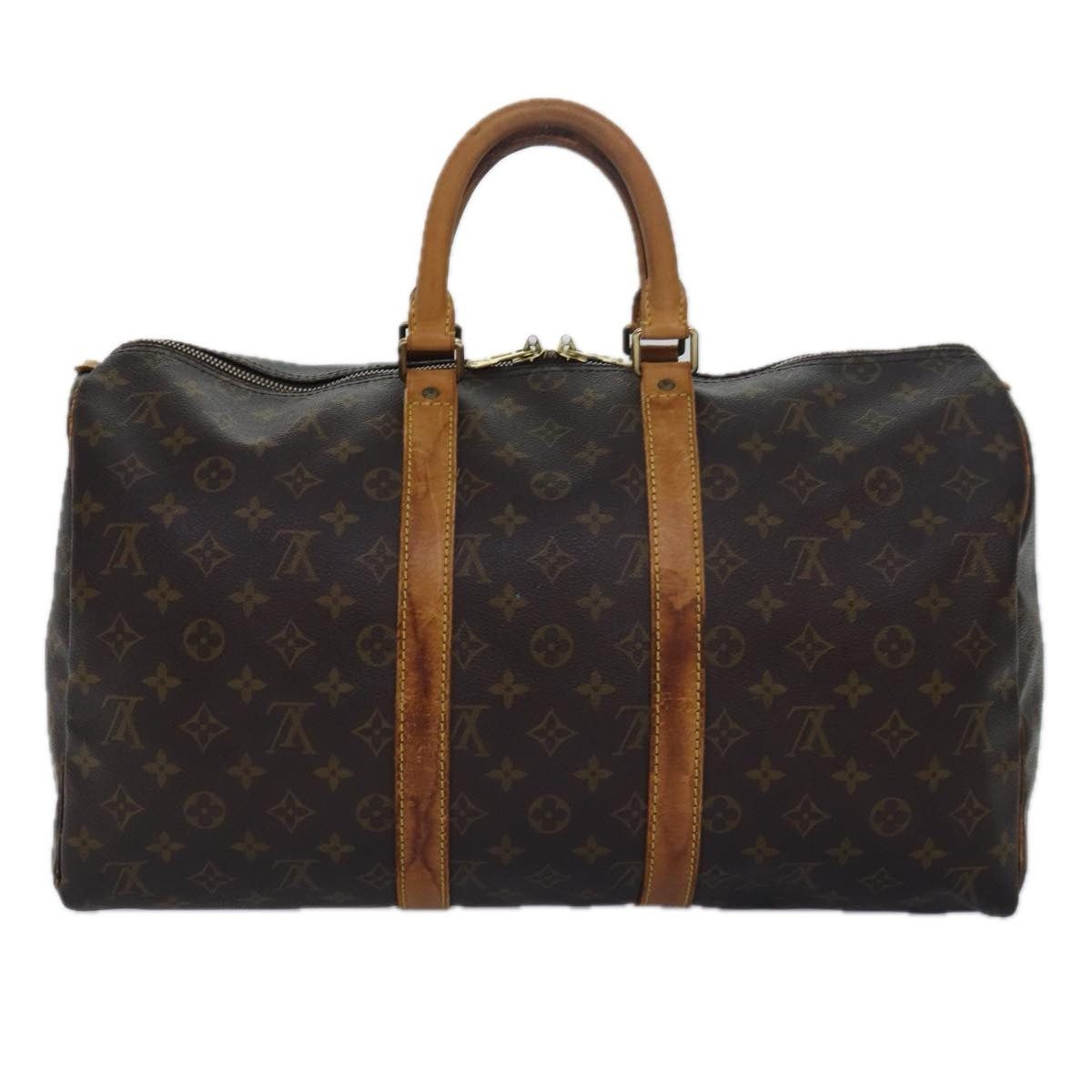 Louis Vuitton LOUIS VUITTON Monogram Keepall 45 Boston Bag M41428 Size ONE SIZE - 3 Thumbnail