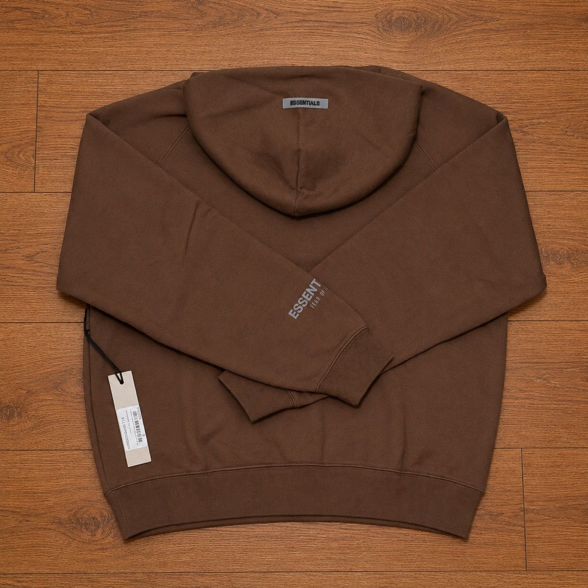 Fear of God FEAR OF GOD ESSENTIAL RAINDRUM BROWN HOODIE Size US S / EU 44-46 / 1 - 2 Thumbnail