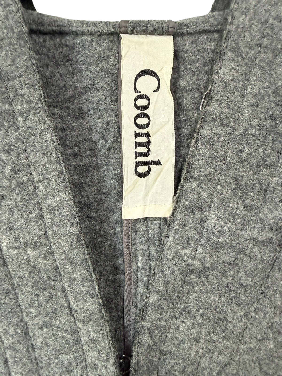 Japanese Brand Sweet & Mannish Concept Japan Brand Coomb Button With Hoodie Size M / US 6-8 / IT 42-44 - 4 Thumbnail