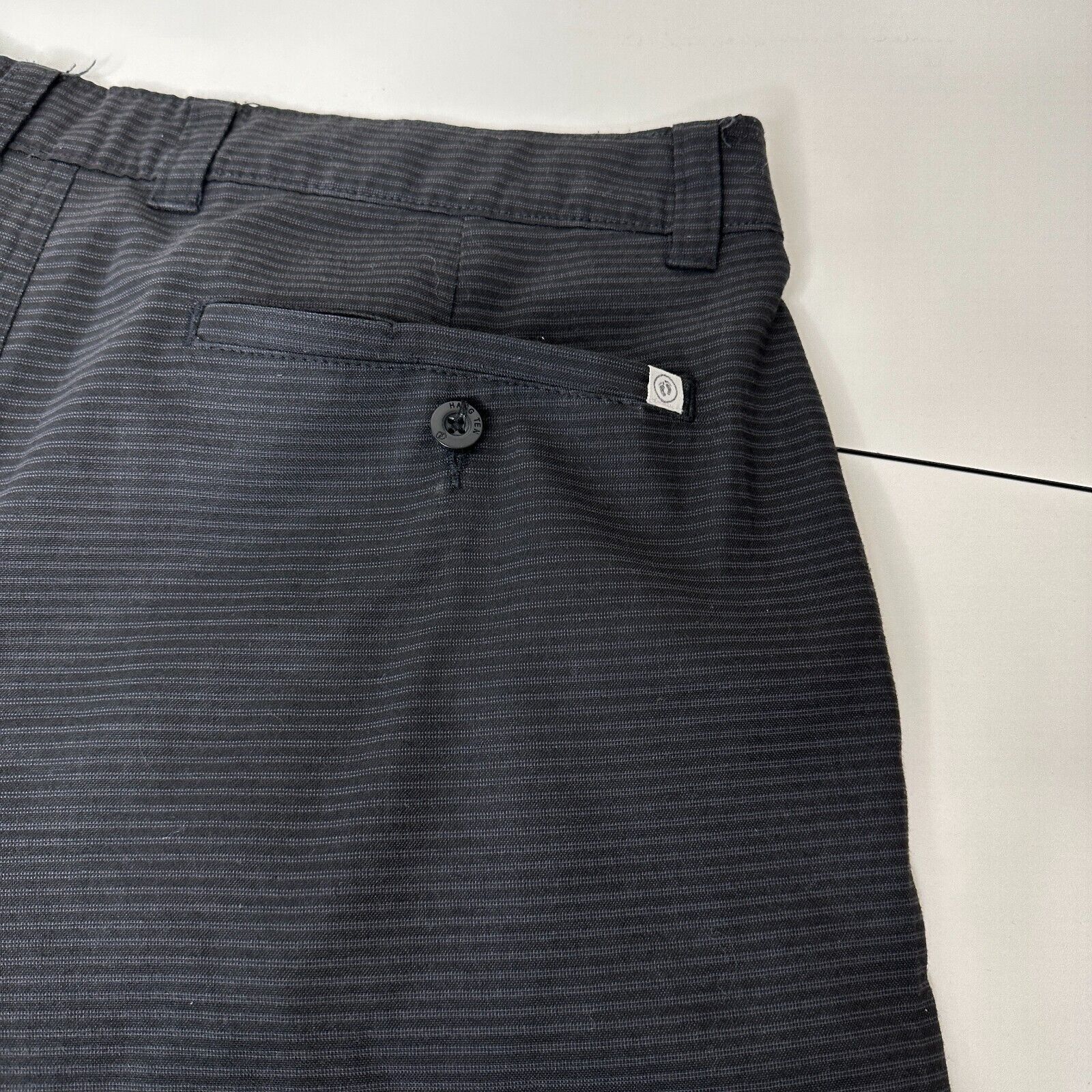 Hang Ten Hang 10 Black-Gray Daybreak 21" Everyday Short Stretch 34 Size US 37 - 7 Thumbnail