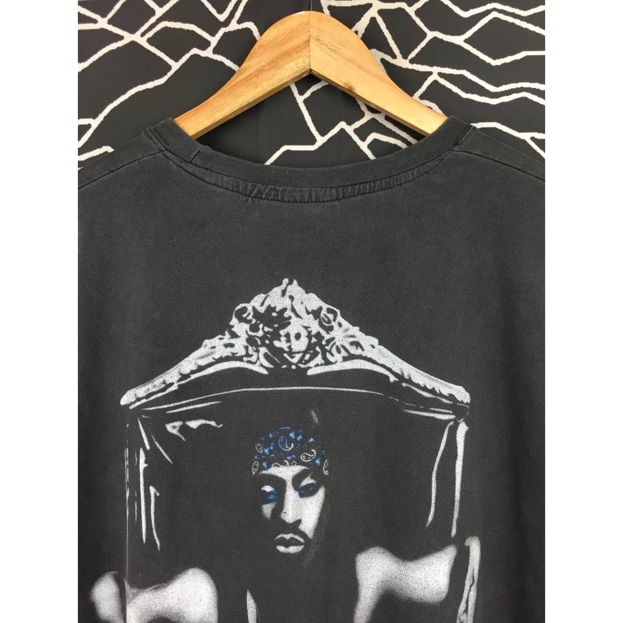 Band Tees Vtg Tupac Shakur The King Of Gangsta Rap Hip Hop Rap Tees Size US XXL / EU 58 / 5 - 13 Thumbnail