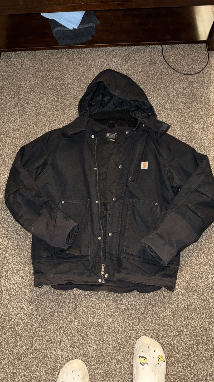 Carhartt Black Carhartt jacket Size US L / EU 52-54 / 3 - 1 Thumbnail
