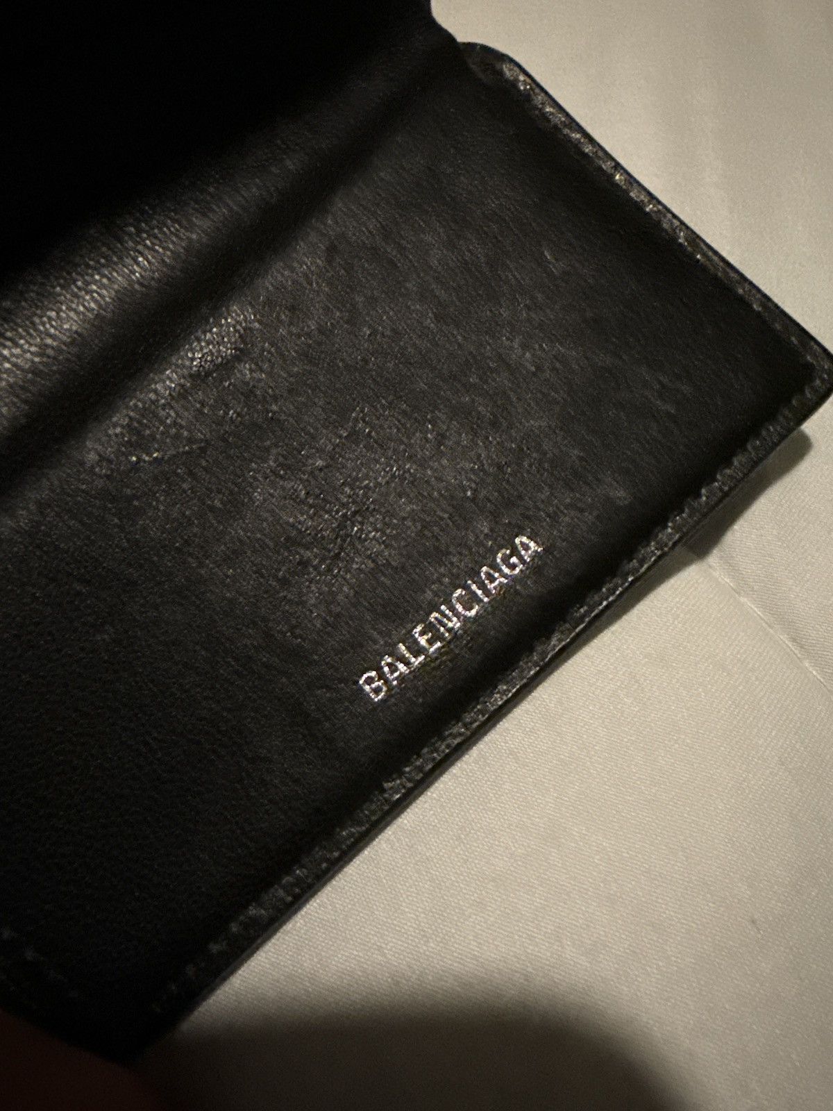 Balenciaga BALENCIAGA TRIFOLD GRAFFITI WALLET Size ONE SIZE - 7 Thumbnail