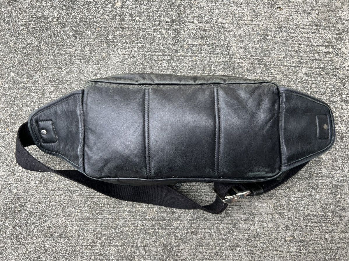 Leather Vintage Masterpiece Japan Patina Black Leather Bag Size ONE SIZE - 13 Thumbnail