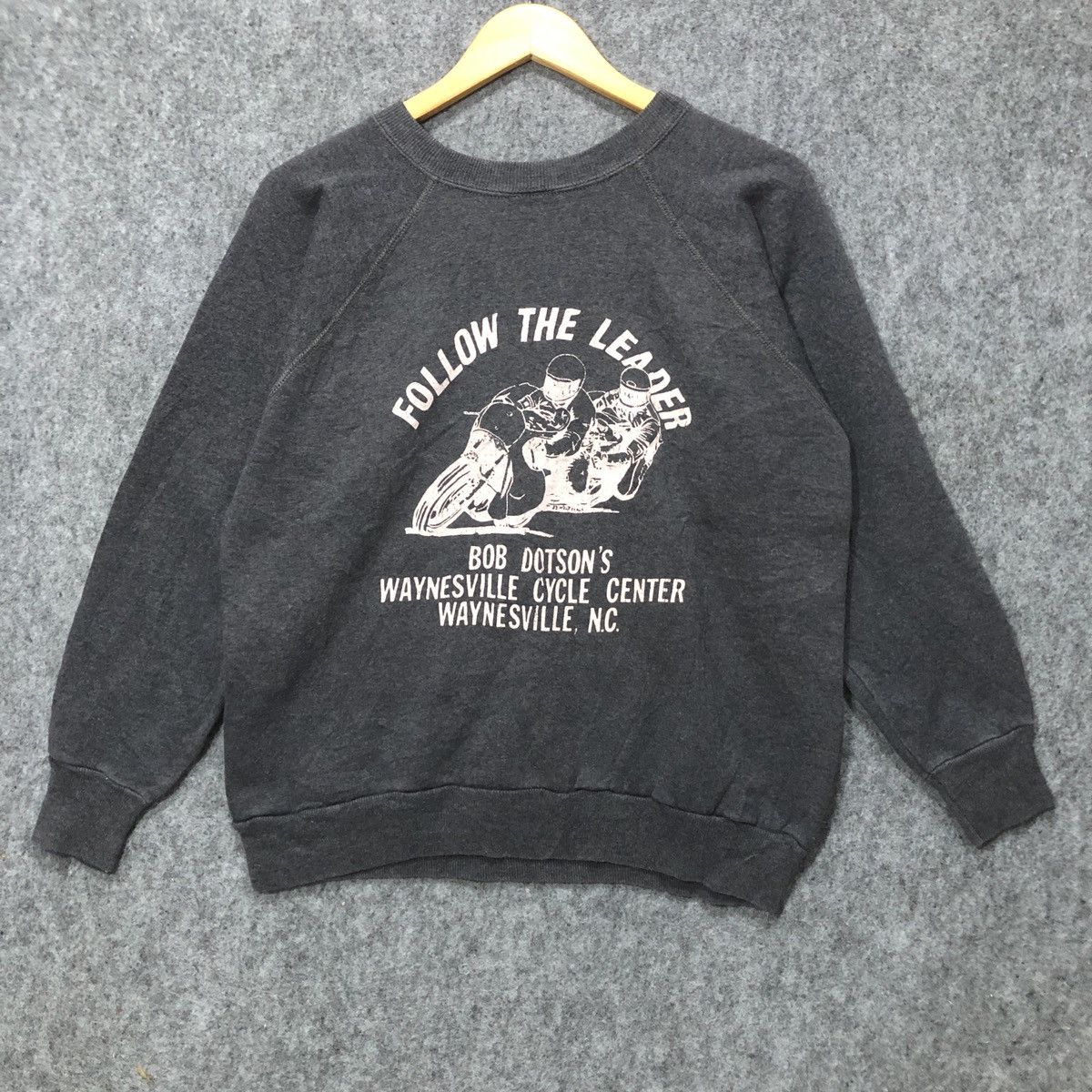 Vintage Vintage Bob Dotson's Waynesville Cycle Center Sweatshirt Size US L / EU 52-54 / 3 - 1 Thumbnail