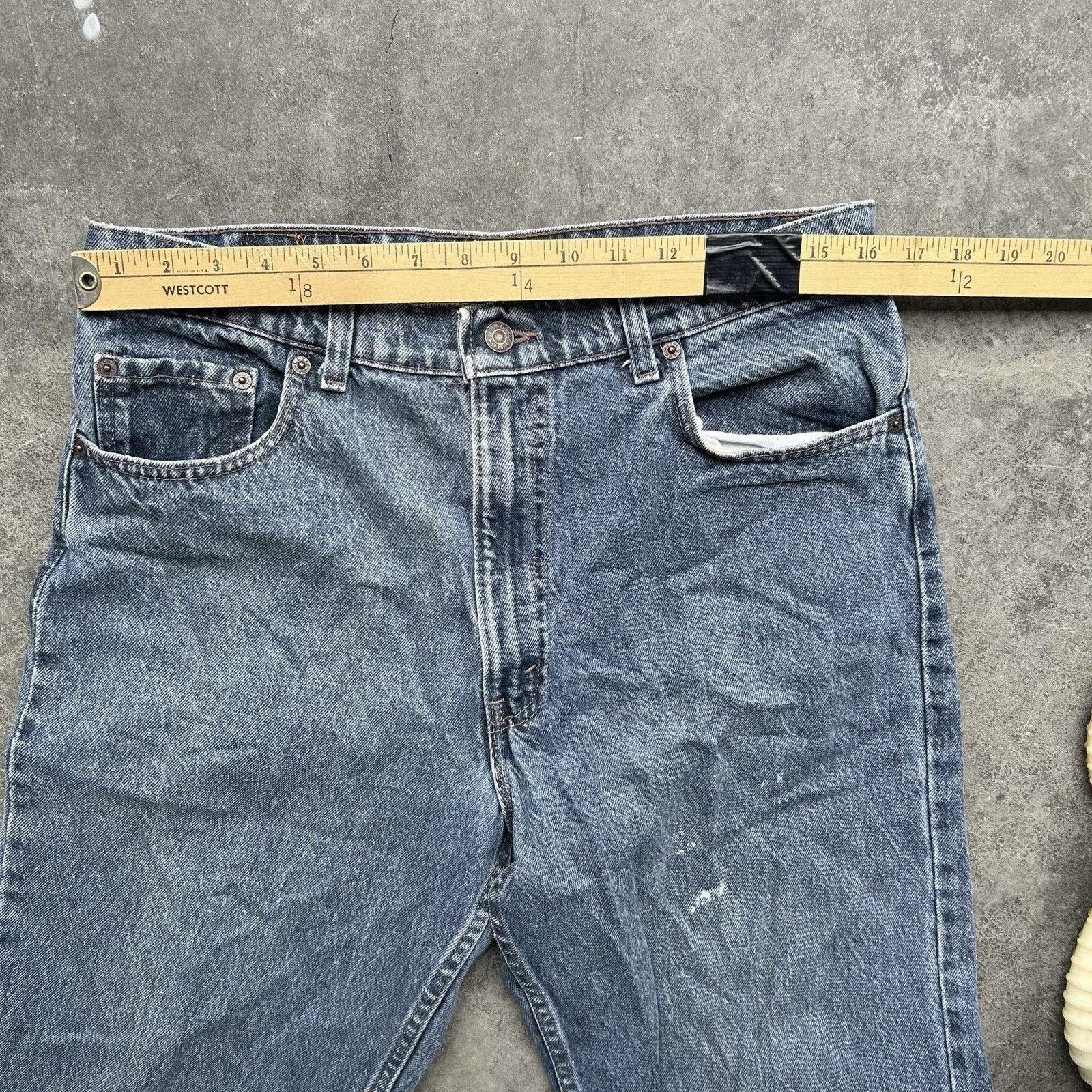 Levi's Vintage Levi’s 550xx Jeans Men’s 34 X 34 Stone Medium Wash W Size US 34 / EU 50 - 4 Thumbnail
