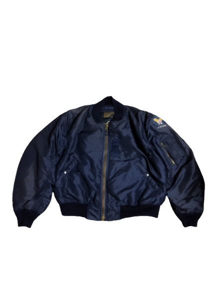 Vintage Vintage Us Air Force Bomber Jacket Size US L / EU 52-54 / 3 - 1 Thumbnail