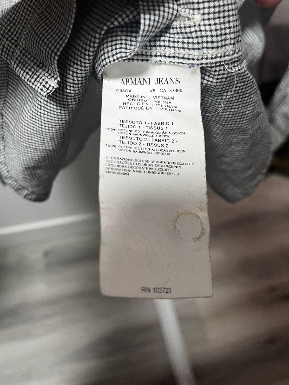 Armani Exchange Armani Jeans Shirt Size US S / EU 44-46 / 1 - 3 Thumbnail