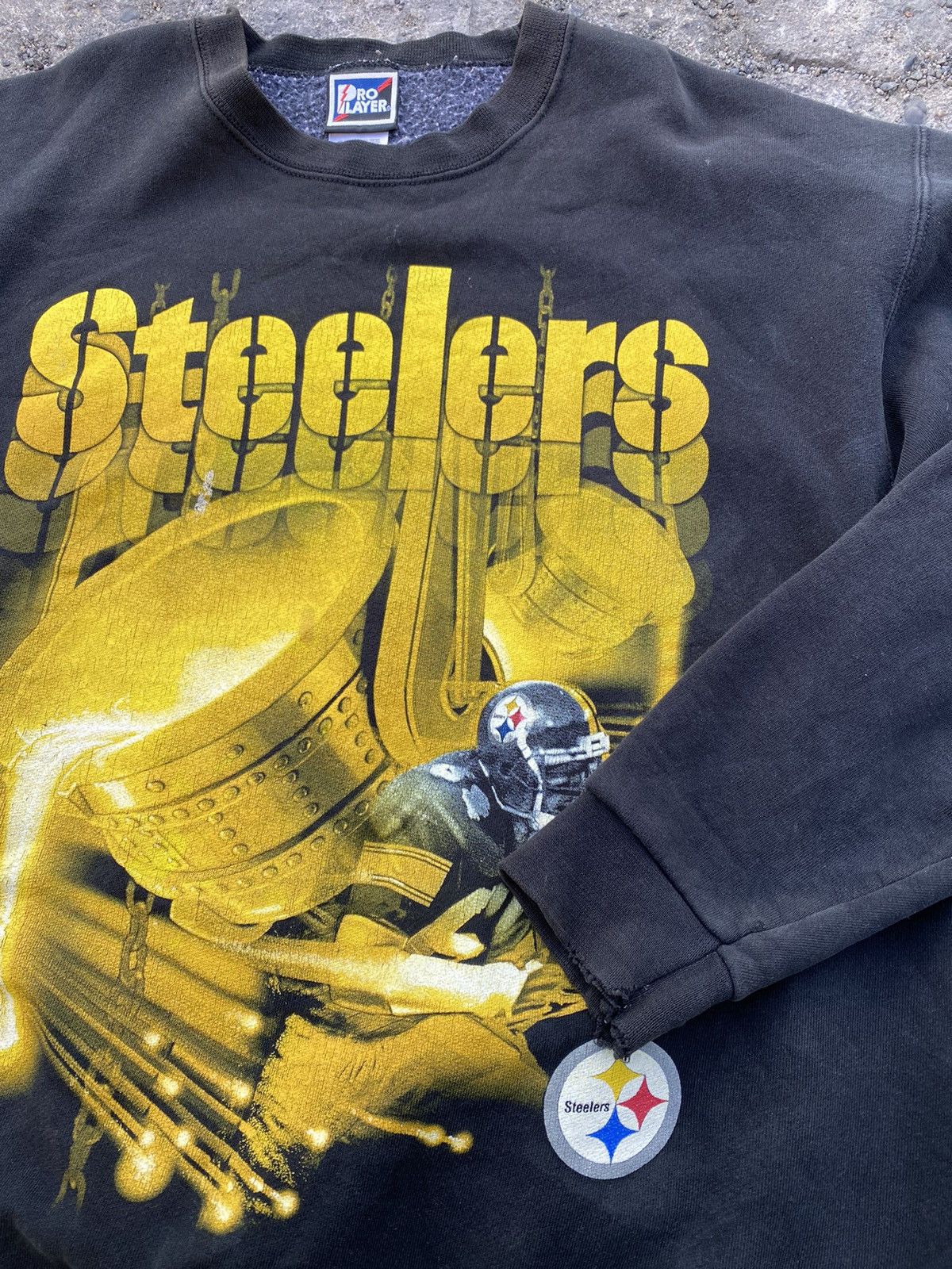 NFL × Pro Player × Vintage Vintage sweatshirt Pittsburgh steelers Size US XL / EU 56 / 4 - 4 Thumbnail