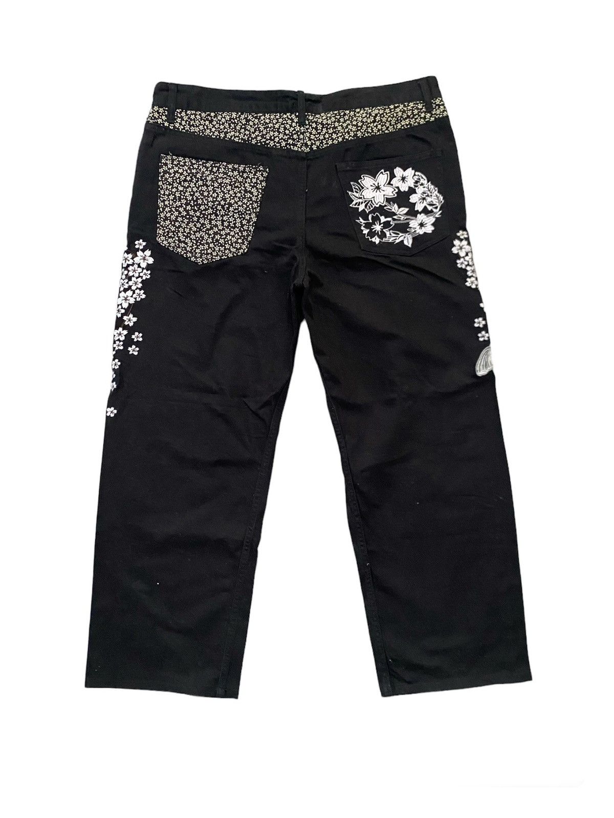 Japanese Brand JAPAN BRAND TATOO JEANS KOI FISH SUKAJAN YAKUZA STYLE Size US 40 / EU 56 - 4 Thumbnail